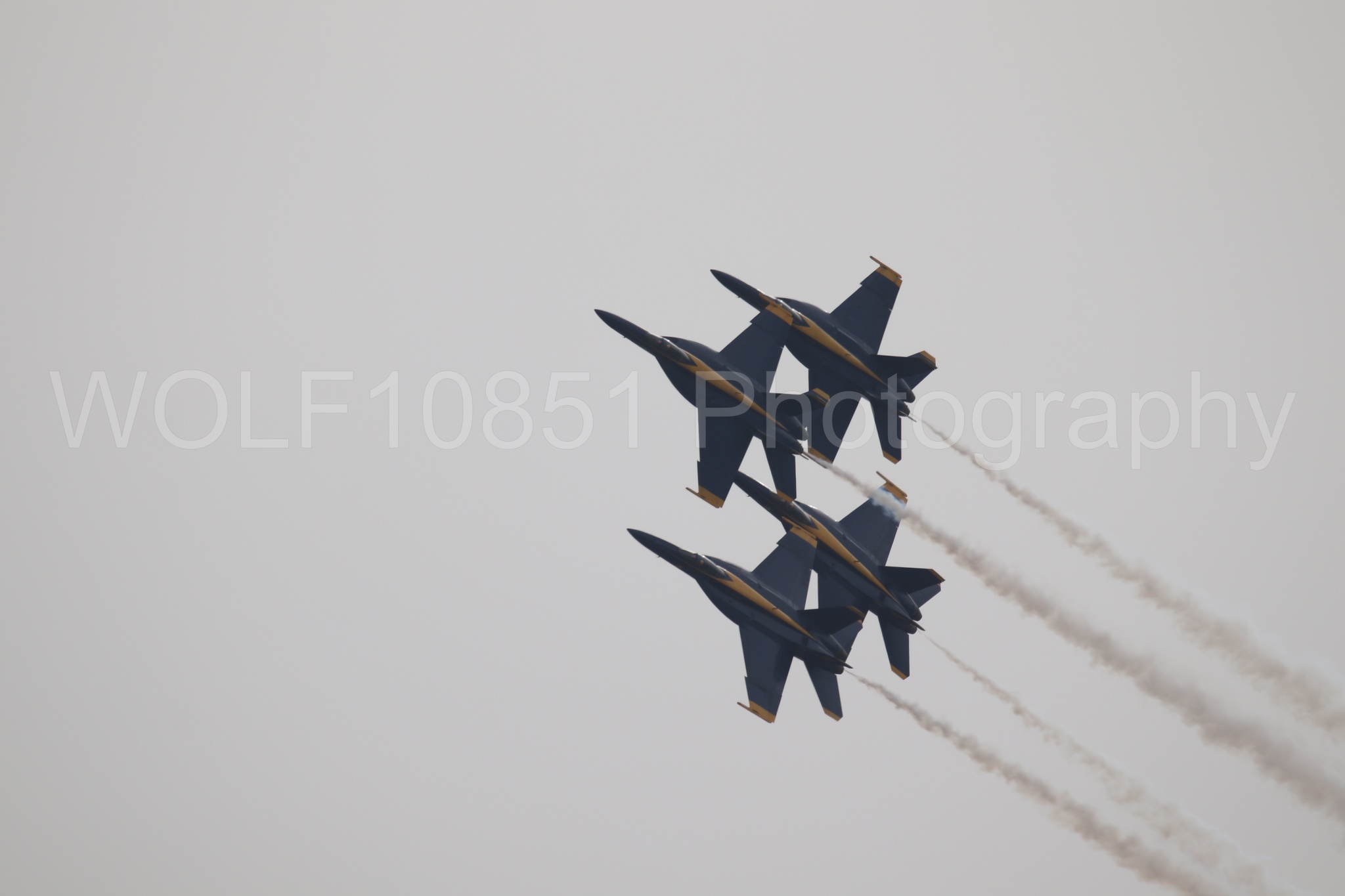 Aviation photography by WOLF10851 featuring FA-18 Super Hornet, Blue Angels, Blue and Gold, California Capital Airshow 2025.