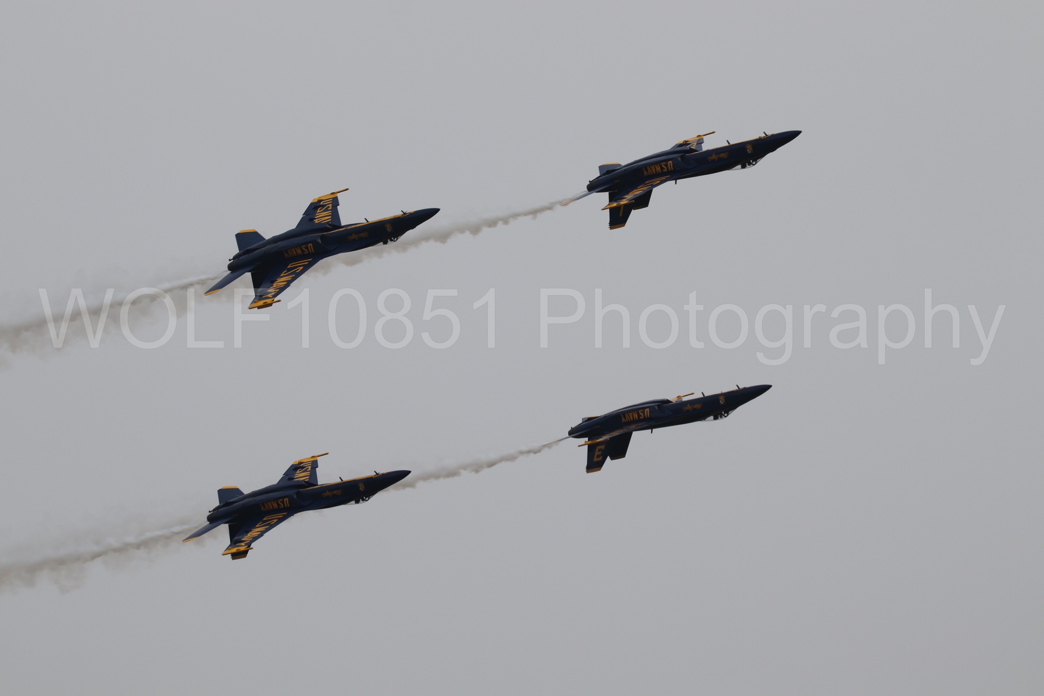 Aviation photography by WOLF10851 featuring FA-18 Super Hornet, Blue Angels, Blue and Gold, California Capital Airshow 2025.