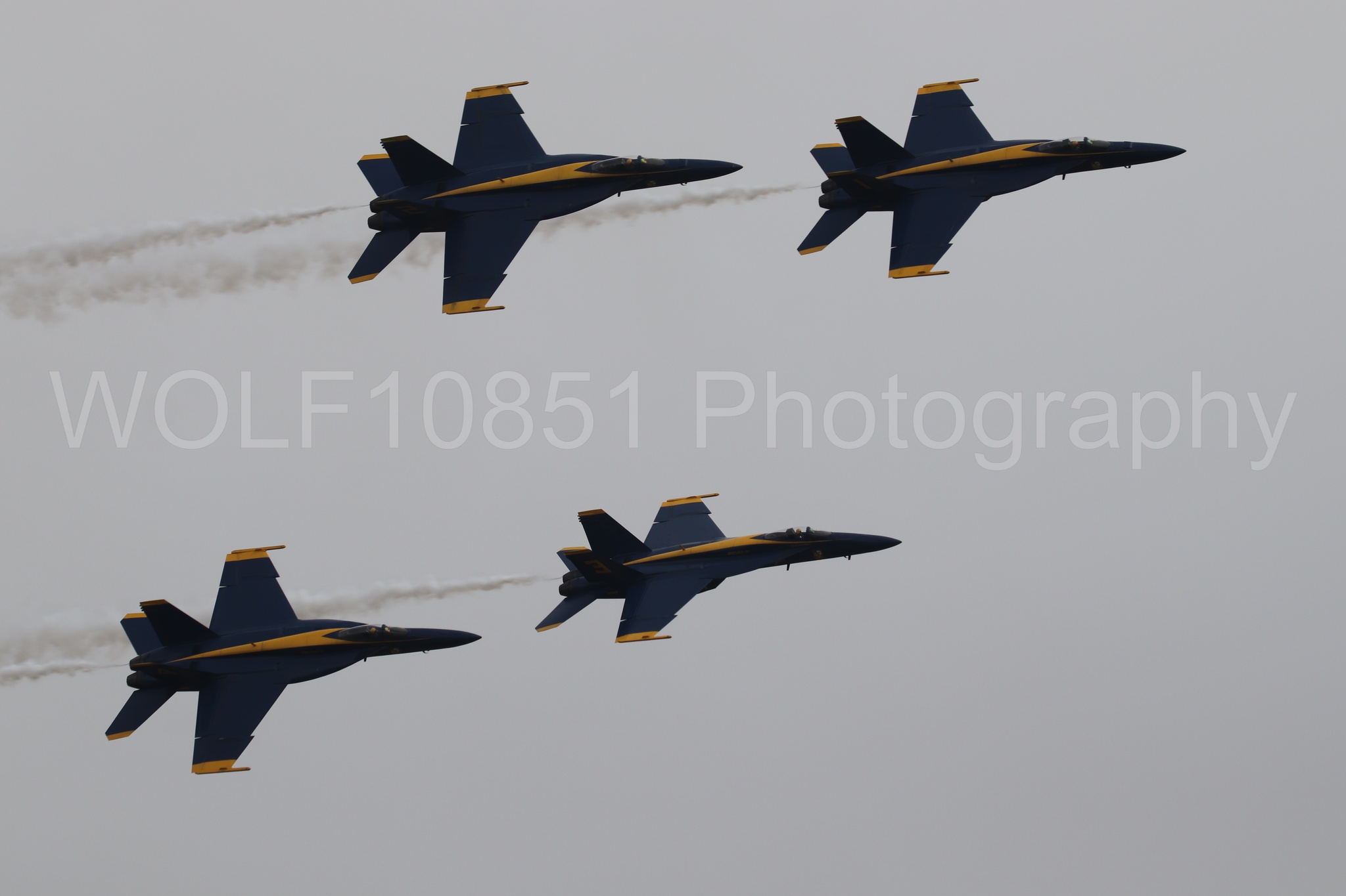 Aviation photography by WOLF10851 featuring FA-18 Super Hornet, Blue Angels, Blue and Gold, California Capital Airshow 2025.