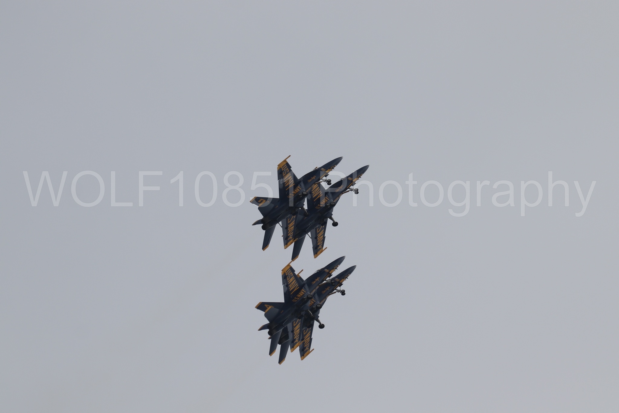 Aviation photography by WOLF10851 featuring FA-18 Super Hornet, Blue Angels, Blue and Gold, California Capital Airshow 2025.