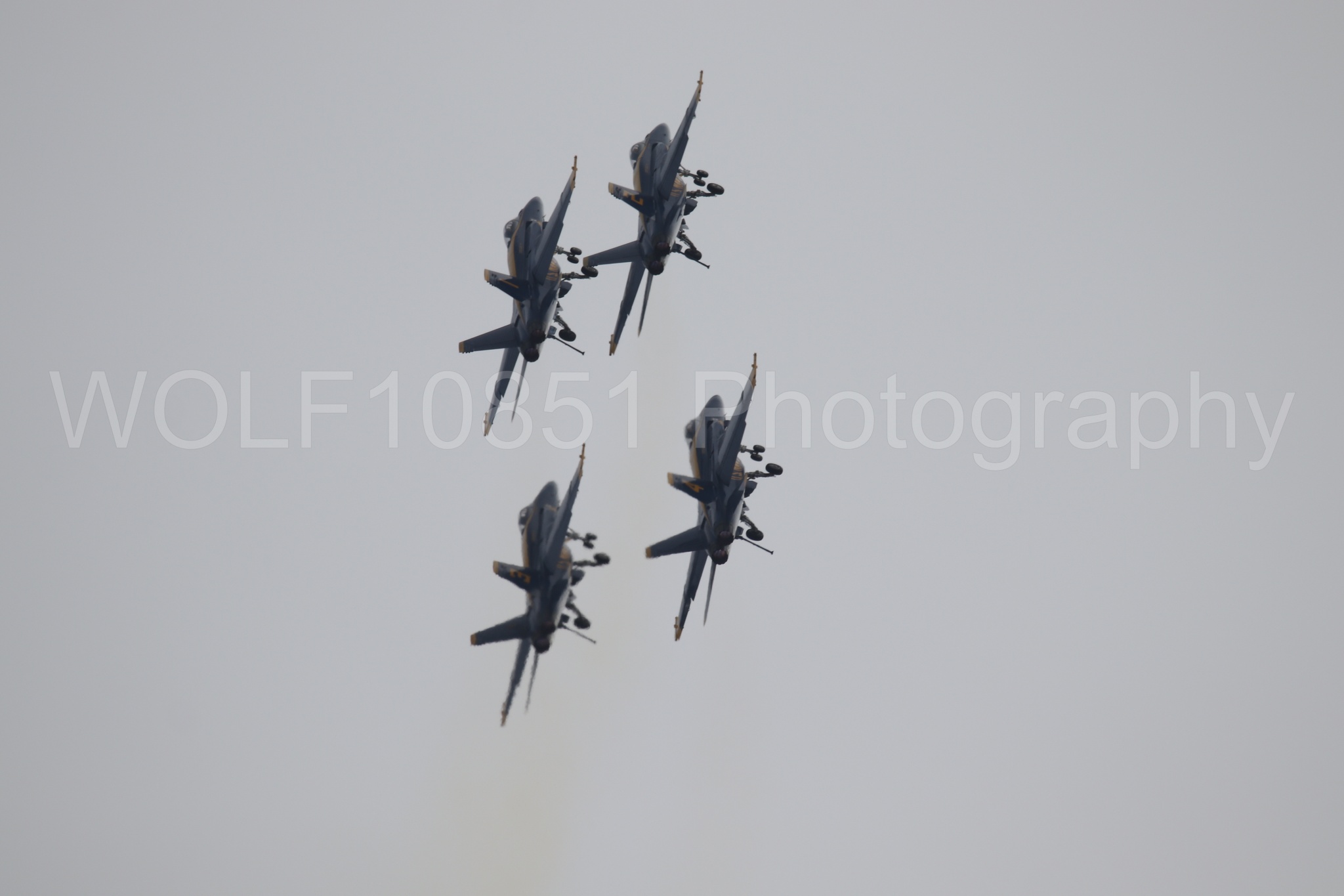 Aviation photography by WOLF10851 featuring FA-18 Super Hornet, Blue Angels, Blue and Gold, California Capital Airshow 2025.