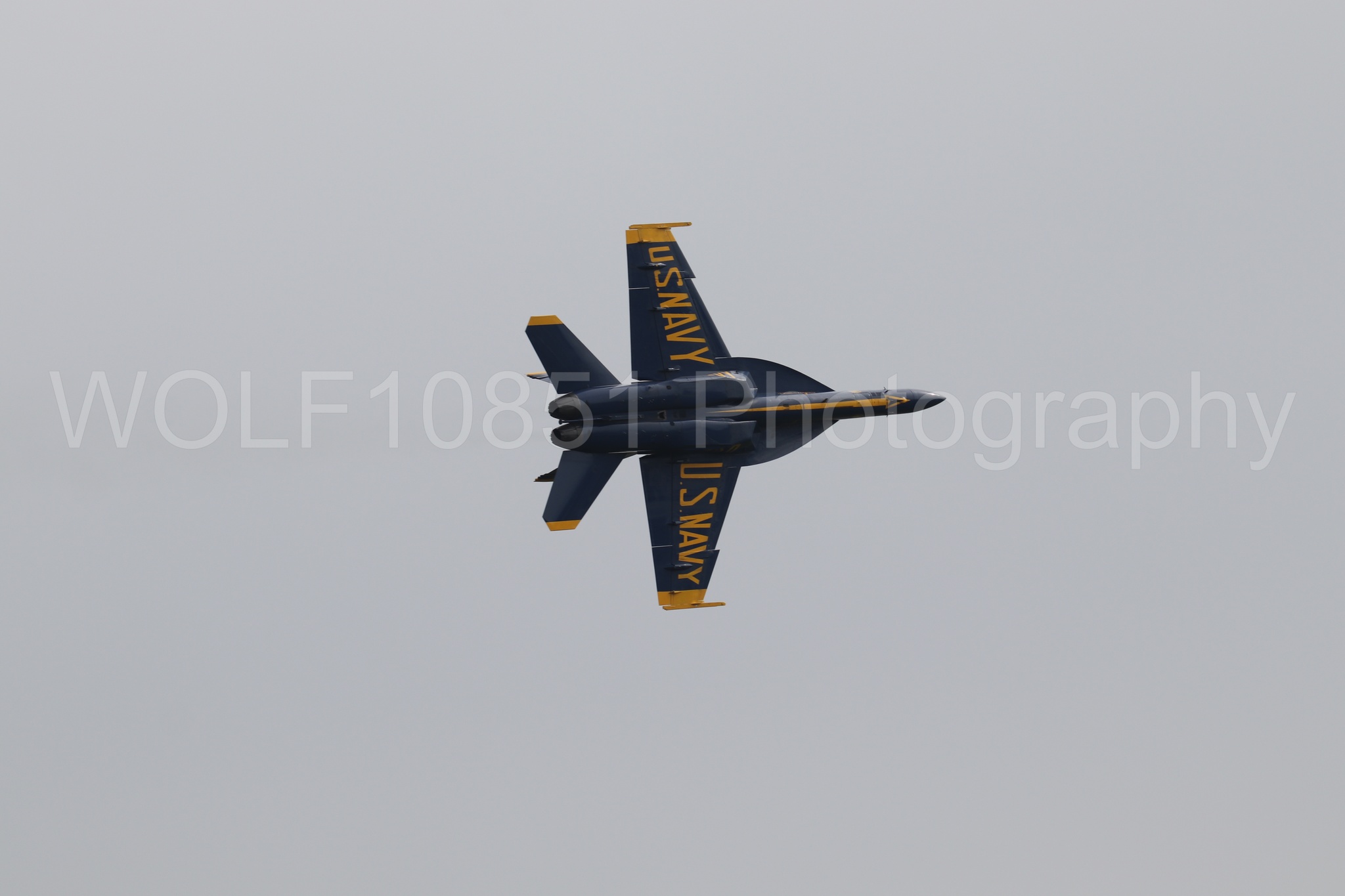 Aviation photography by WOLF10851 featuring FA-18 Super Hornet, Blue Angels, Blue and Gold, California Capital Airshow 2025.