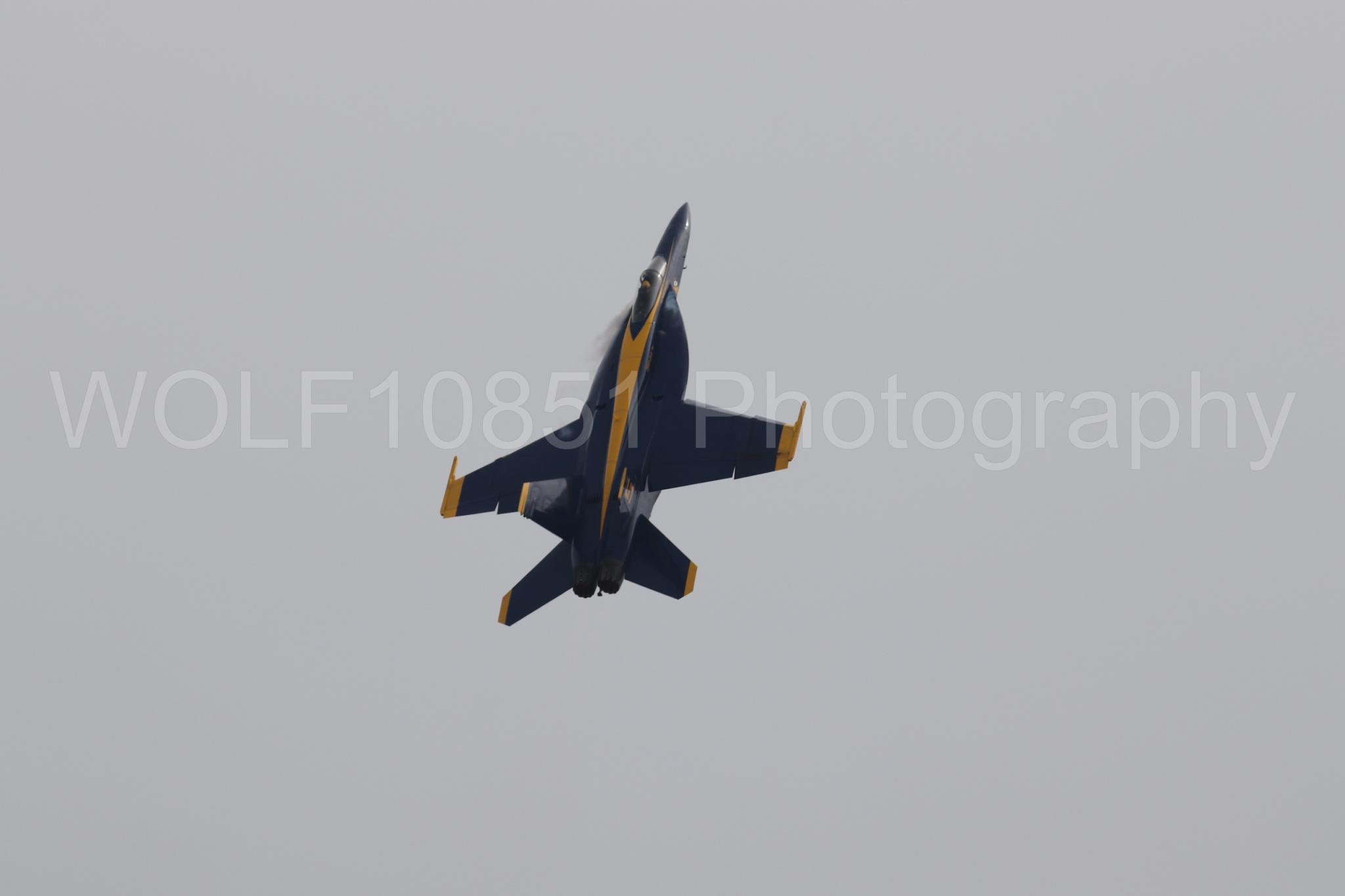 Aviation photography by WOLF10851 featuring FA-18 Super Hornet, Blue Angels, Blue and Gold, California Capital Airshow 2025.