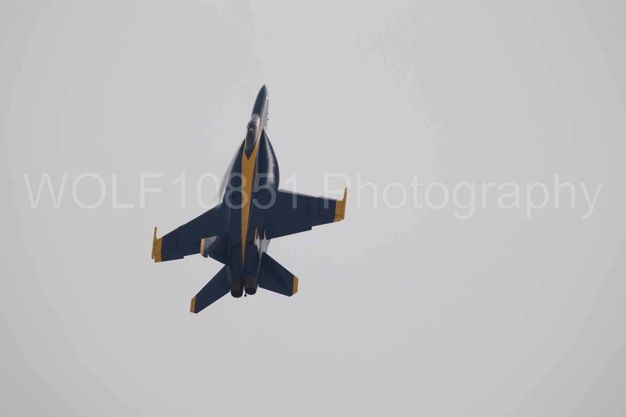 Aviation photography by WOLF10851 featuring FA-18 Super Hornet, Blue Angels, Blue and Gold, California Capital Airshow 2025.