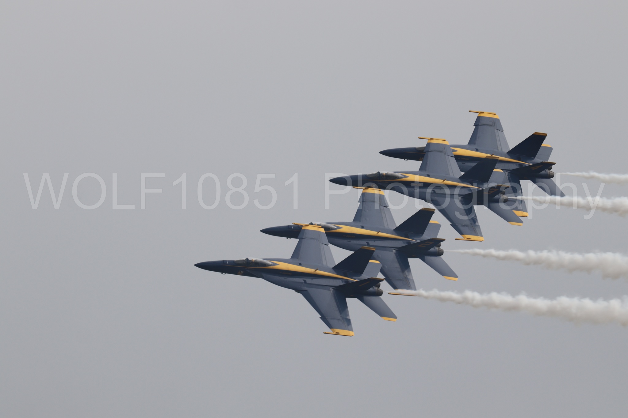 Aviation photography by WOLF10851 featuring FA-18 Super Hornet, Blue Angels, Blue and Gold, California Capital Airshow 2025.