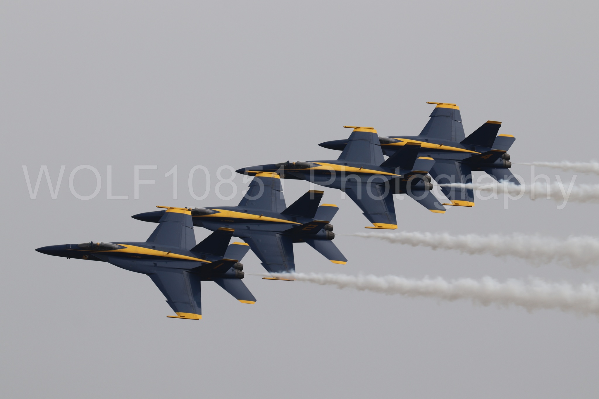 Aviation photography by WOLF10851 featuring FA-18 Super Hornet, Blue Angels, Blue and Gold, California Capital Airshow 2025.