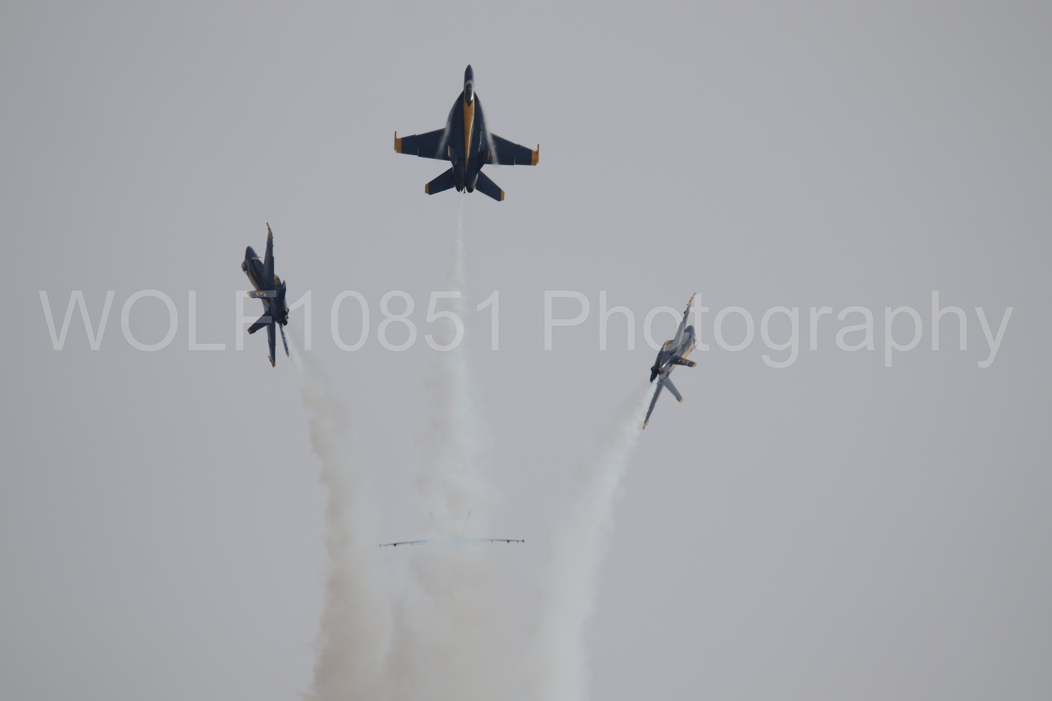 Aviation photography by WOLF10851 featuring FA-18 Super Hornet, Blue Angels, Blue and Gold, California Capital Airshow 2025.