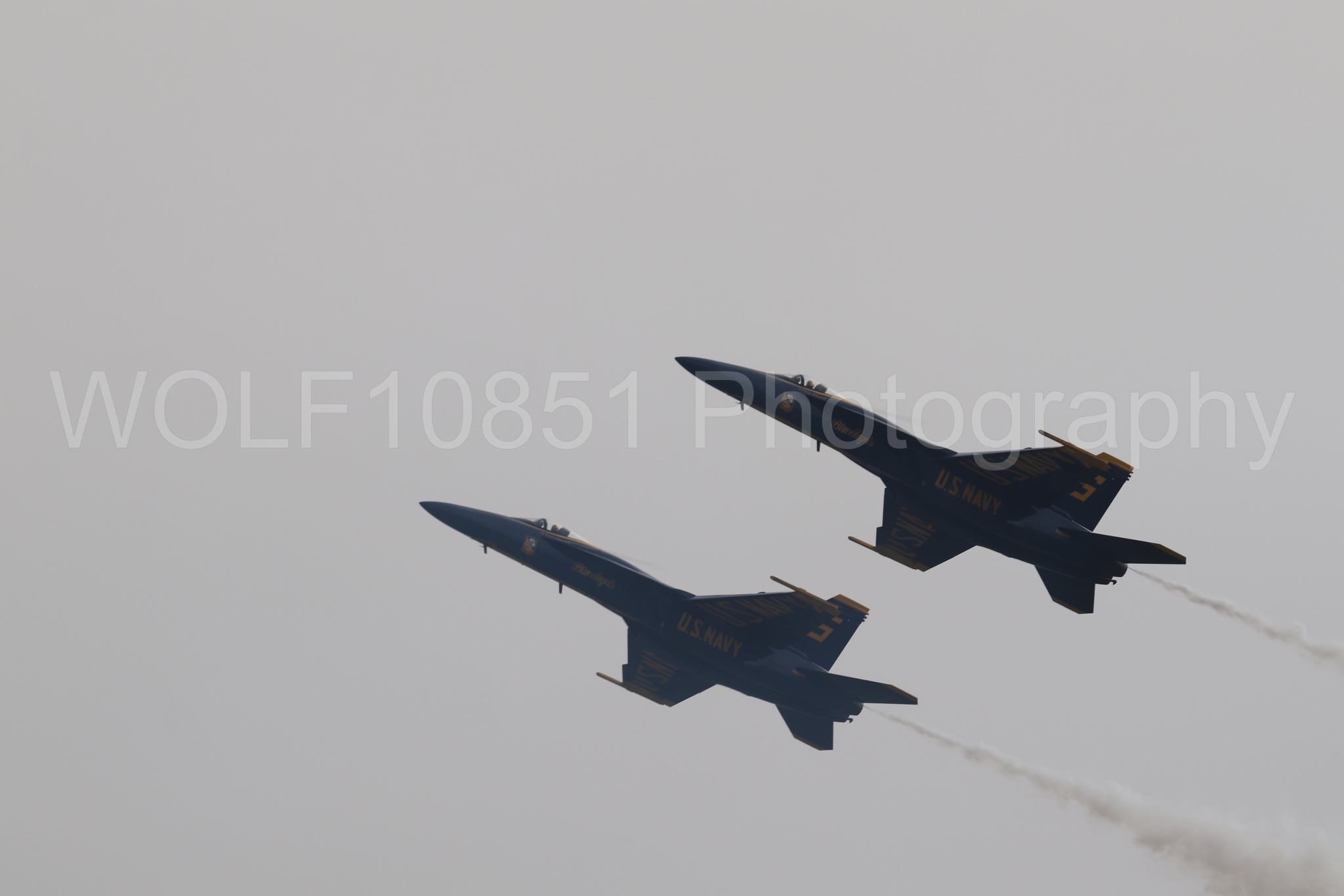 Aviation photography by WOLF10851 featuring FA-18 Super Hornet, Blue Angels, Blue and Gold, California Capital Airshow 2025.