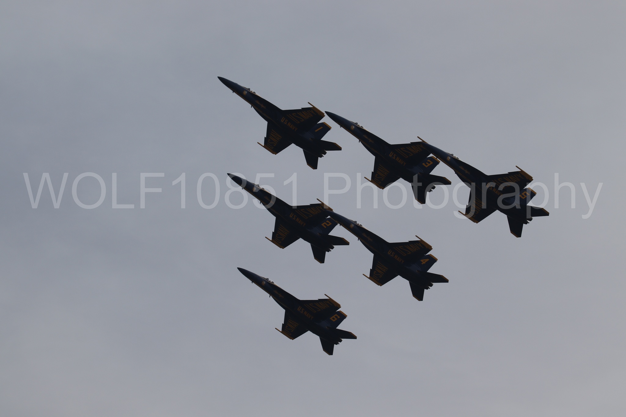 Aviation photography by WOLF10851 featuring FA-18 Super Hornet, Blue Angels, Blue and Gold, California Capital Airshow 2025.
