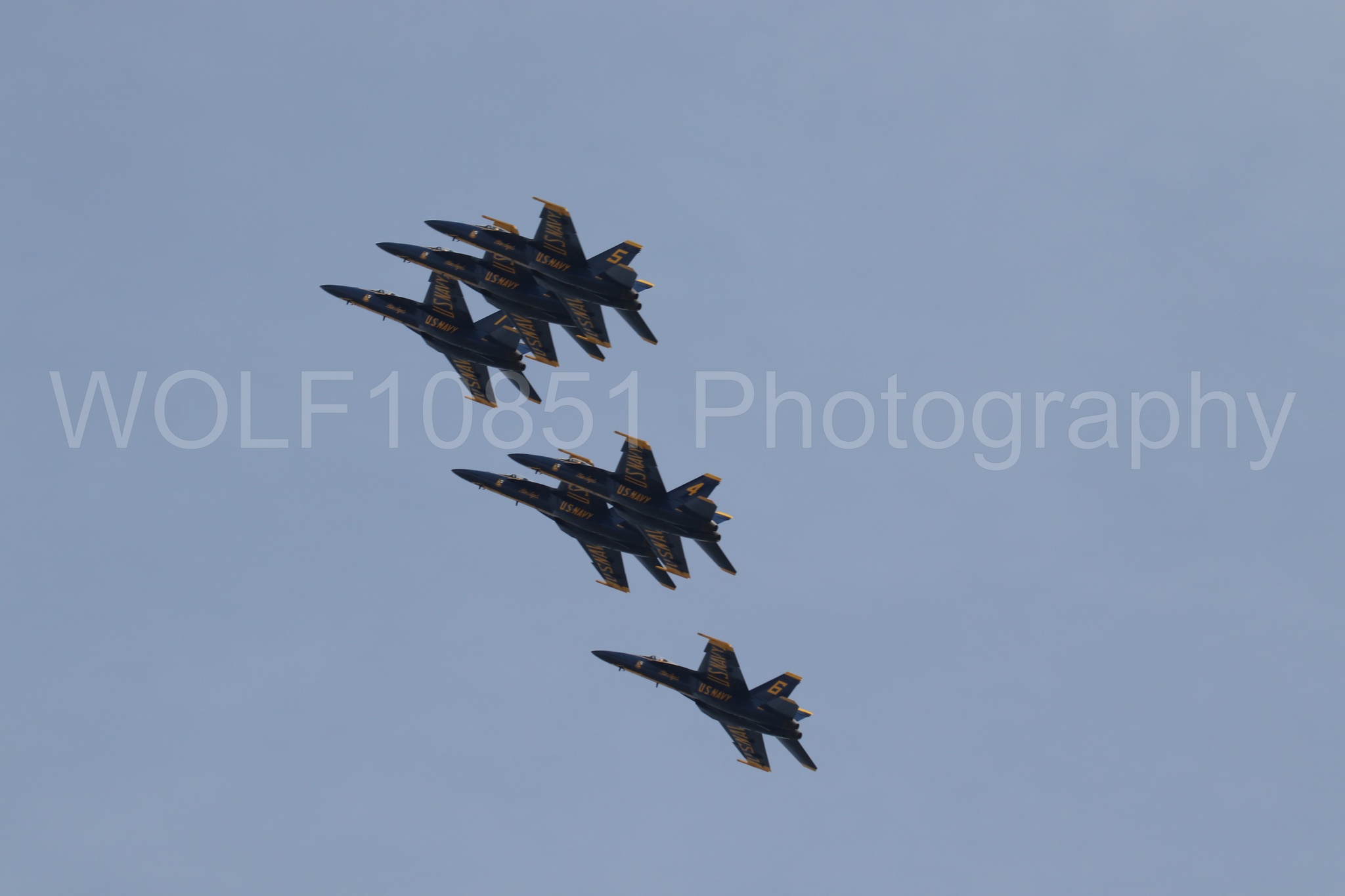 Aviation photography by WOLF10851 featuring FA-18 Super Hornet, Blue Angels, Blue and Gold, California Capital Airshow 2025.
