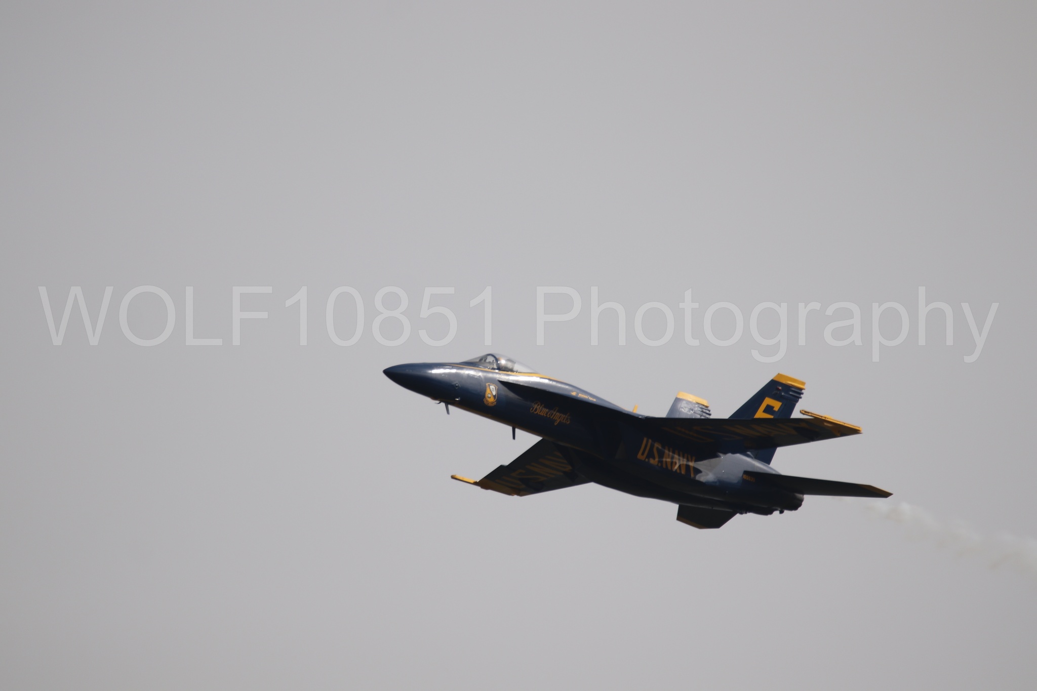 Aviation photography by WOLF10851 featuring FA-18 Super Hornet, Blue Angels, Blue and Gold, California Capital Airshow 2025.
