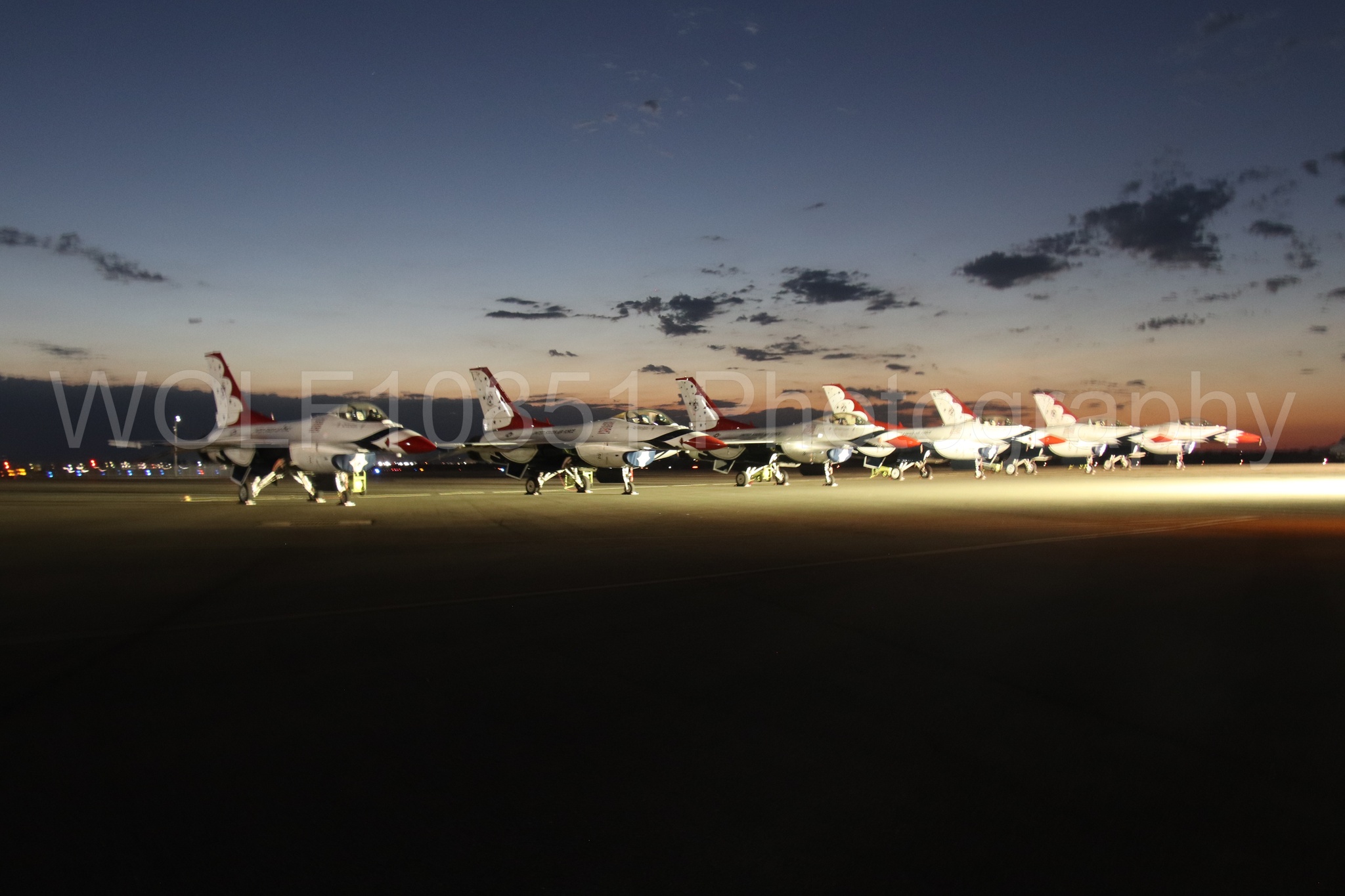 F-16 Fighting Falcon | Thunderbirds | WOLF10851 Photography