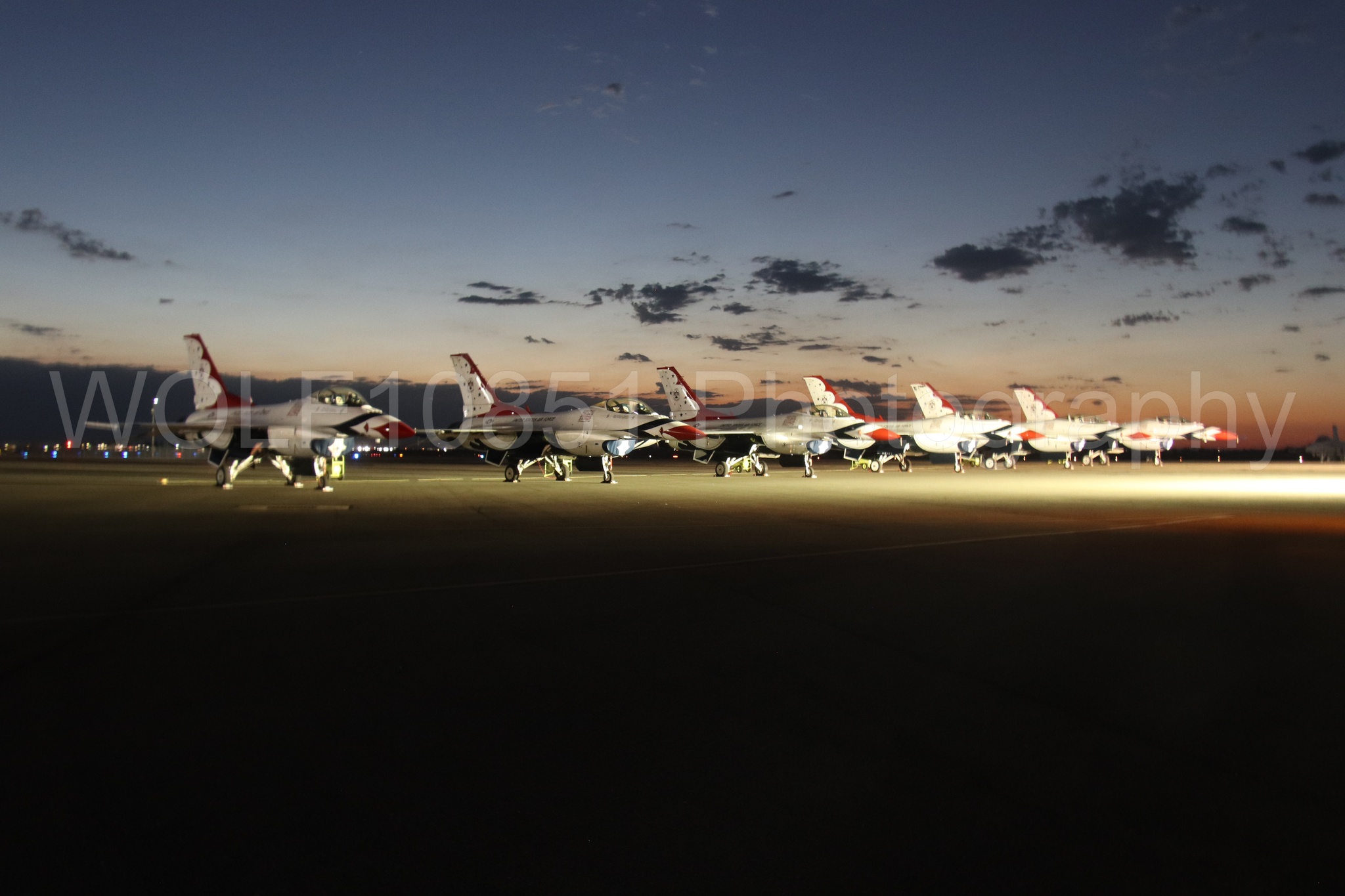 F-16 Fighting Falcon | Thunderbirds | WOLF10851 Photography
