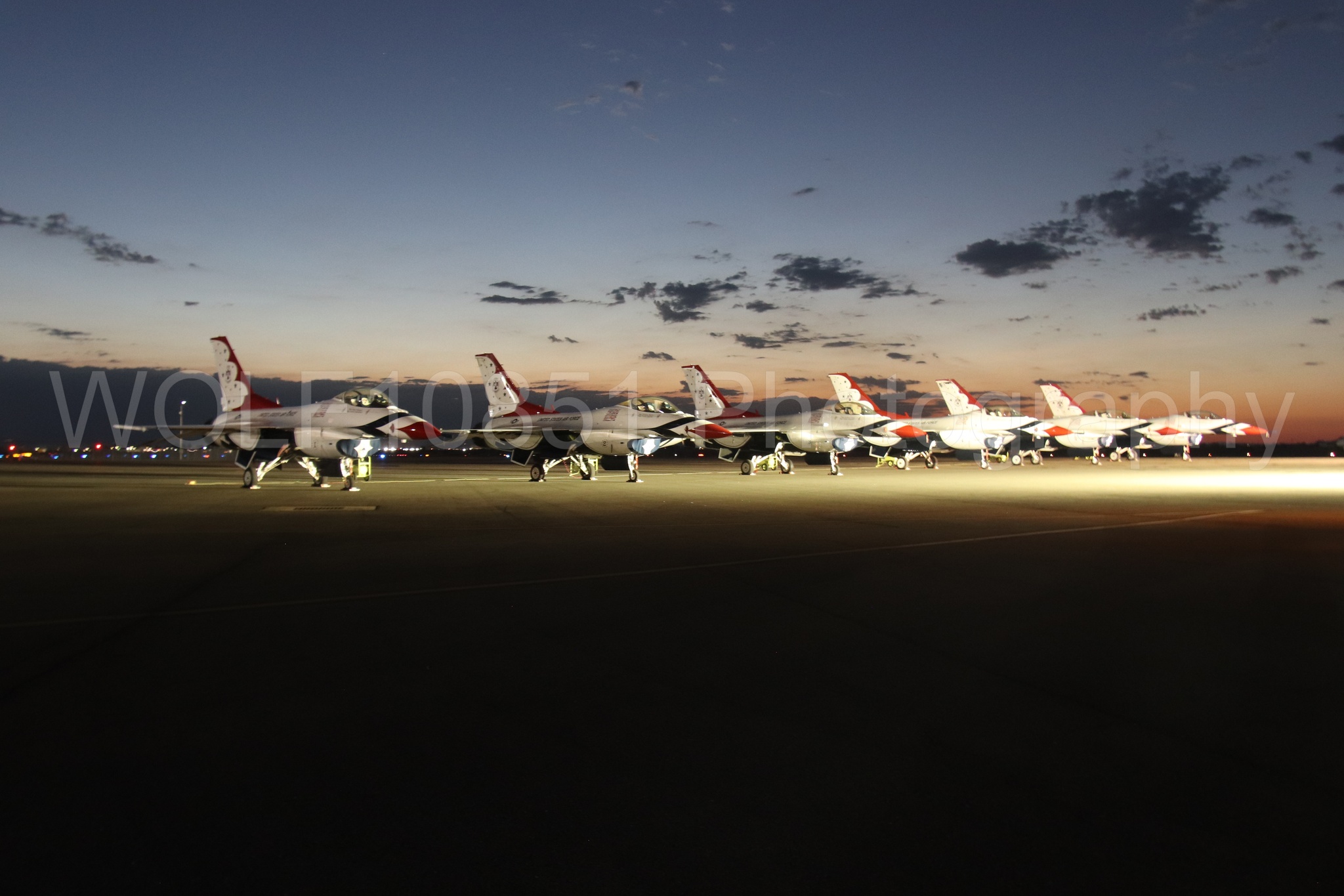 F-16 Fighting Falcon | Thunderbirds | WOLF10851 Photography