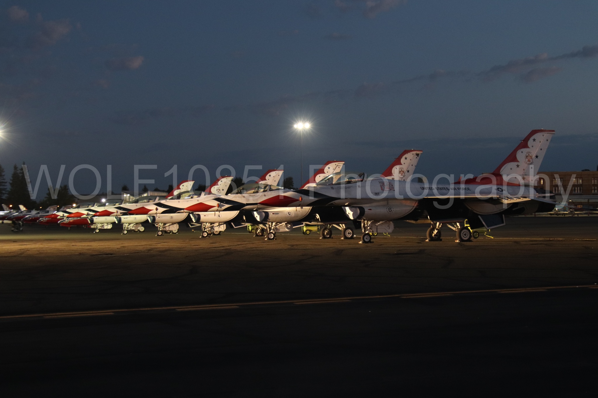 F-16 Fighting Falcon | Thunderbirds | WOLF10851 Photography