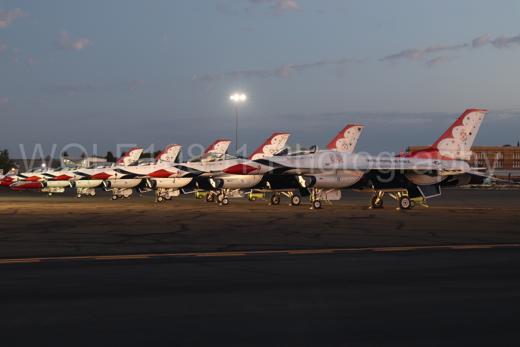 F-16 Fighting Falcon | Thunderbirds | WOLF10851 Photography