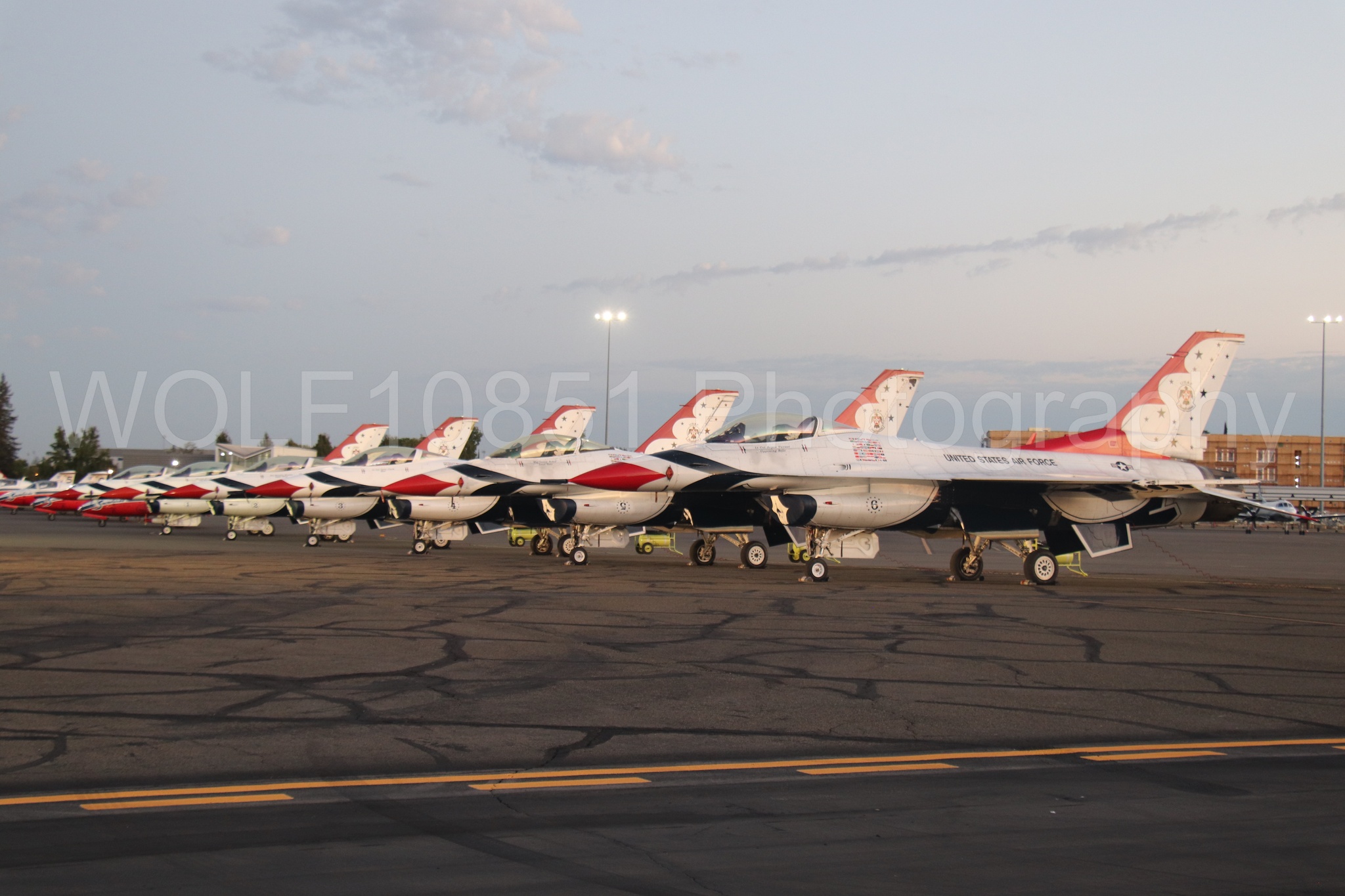F-16 Fighting Falcon | Thunderbirds | WOLF10851 Photography