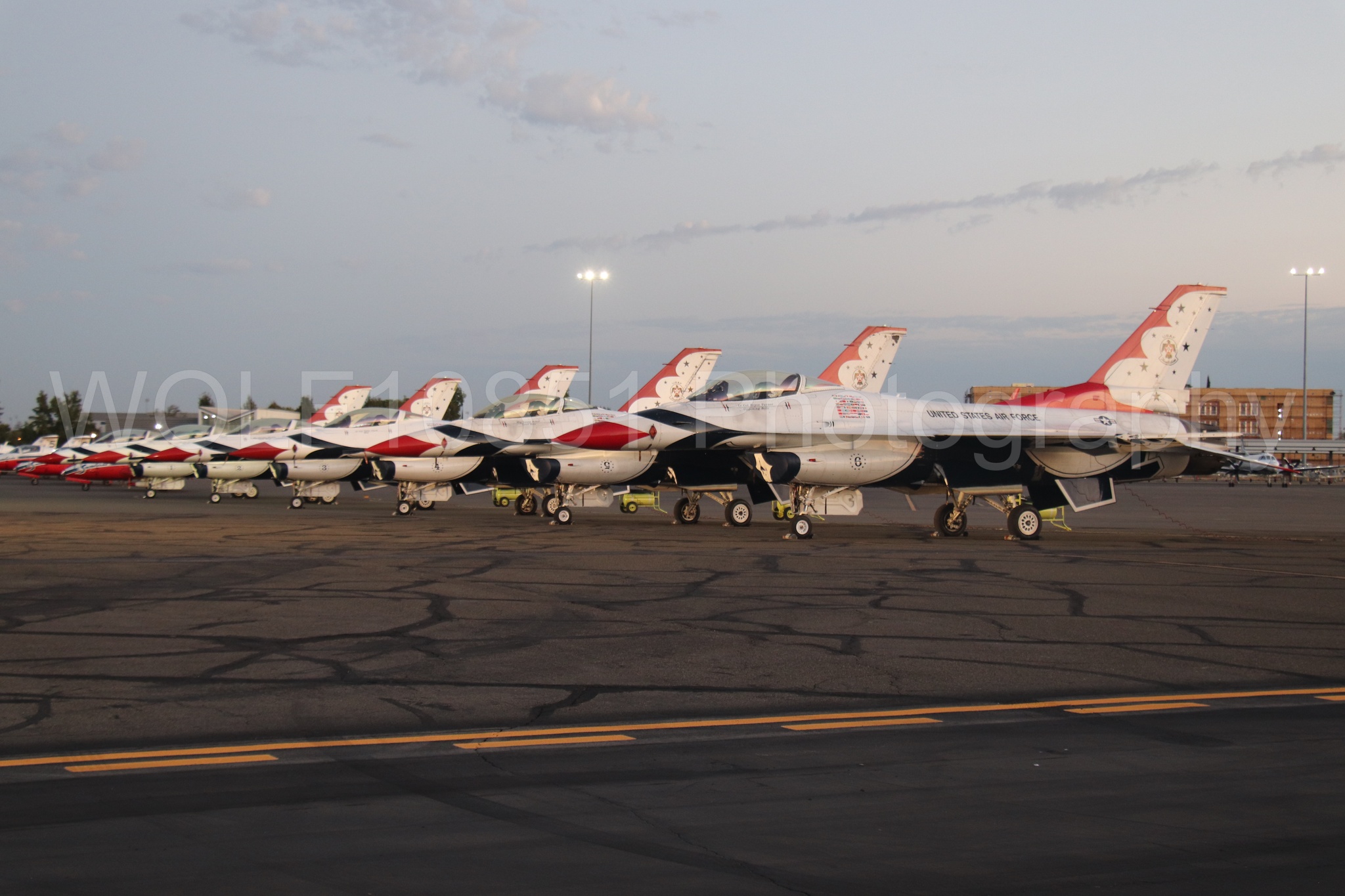F-16 Fighting Falcon | Thunderbirds | WOLF10851 Photography