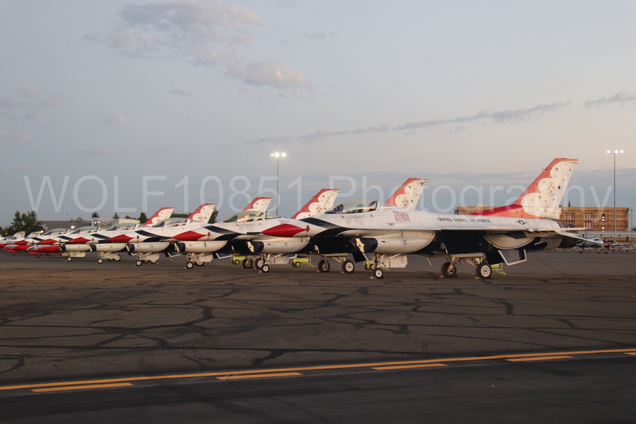 F-16 Fighting Falcon | Thunderbirds | WOLF10851 Photography