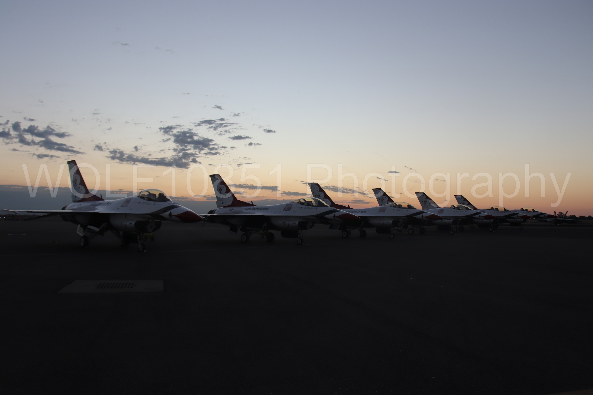 F-16 Fighting Falcon | Thunderbirds | WOLF10851 Photography