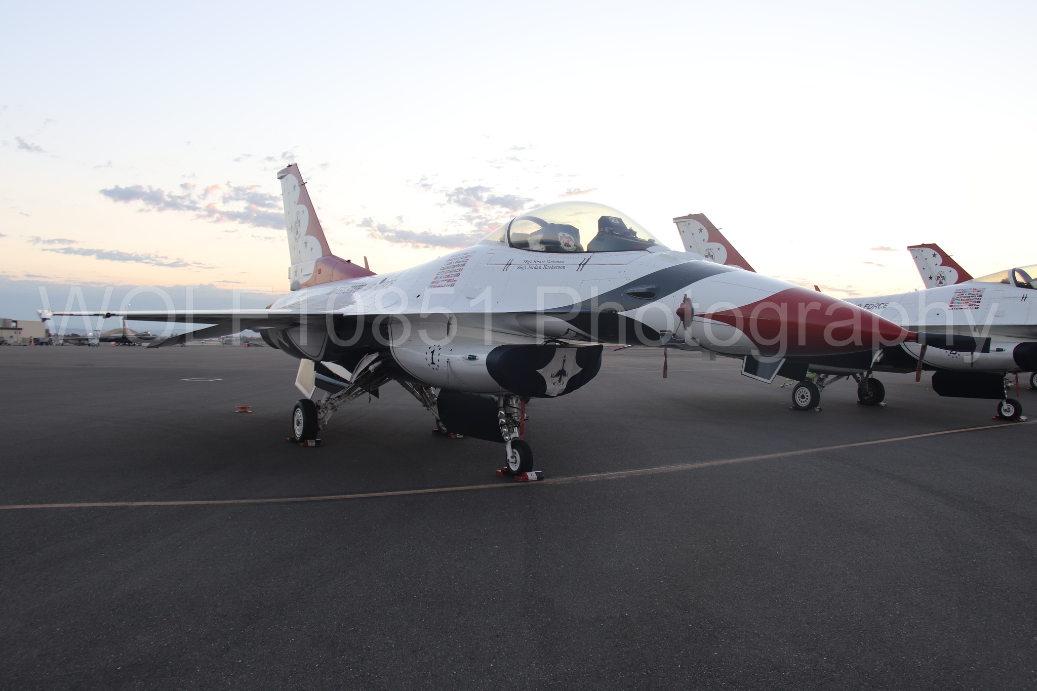 F-16 Fighting Falcon | Thunderbirds | WOLF10851 Photography