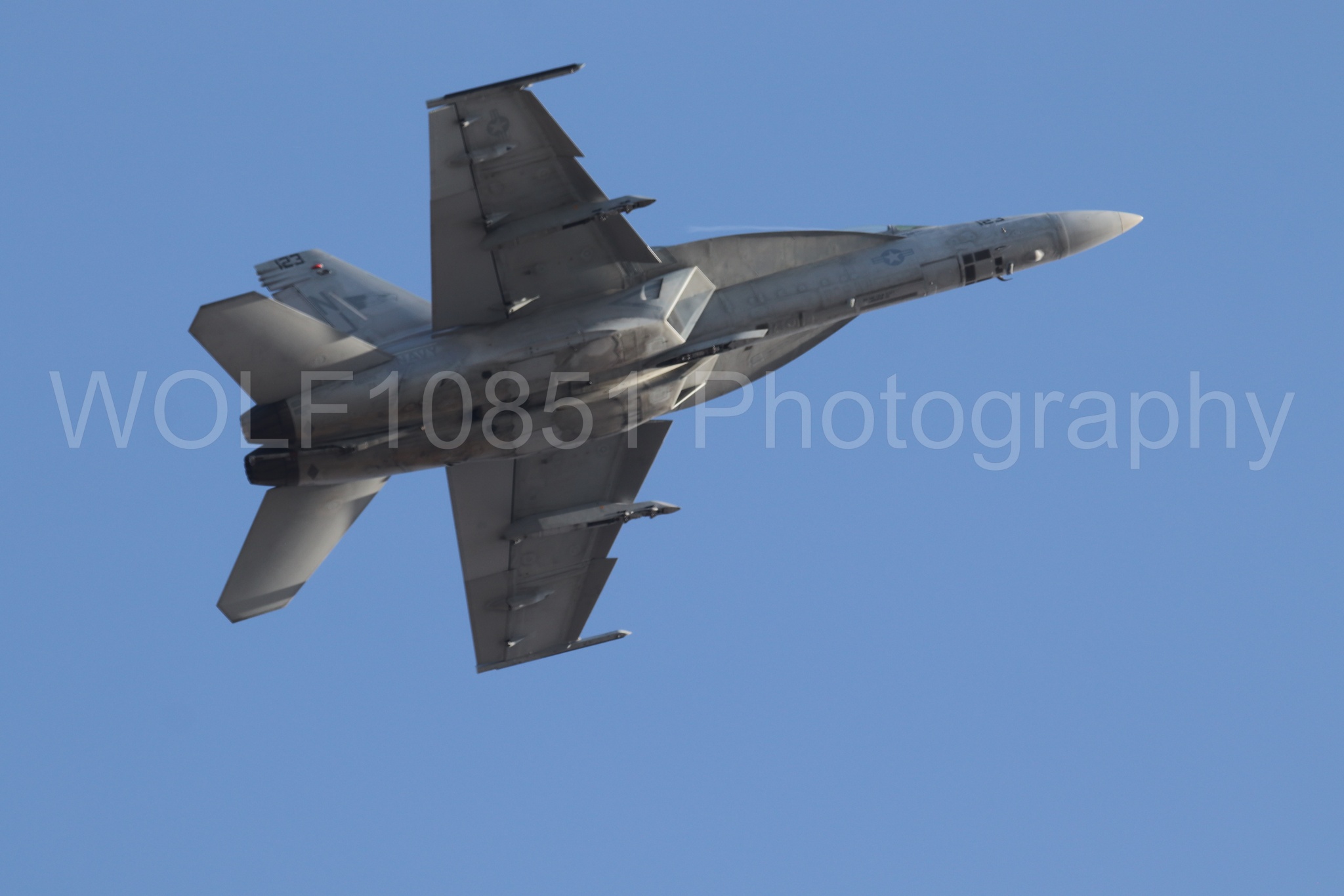 FA-18 Super Hornet | Rhino Demo Team | WOLF10851 Photography