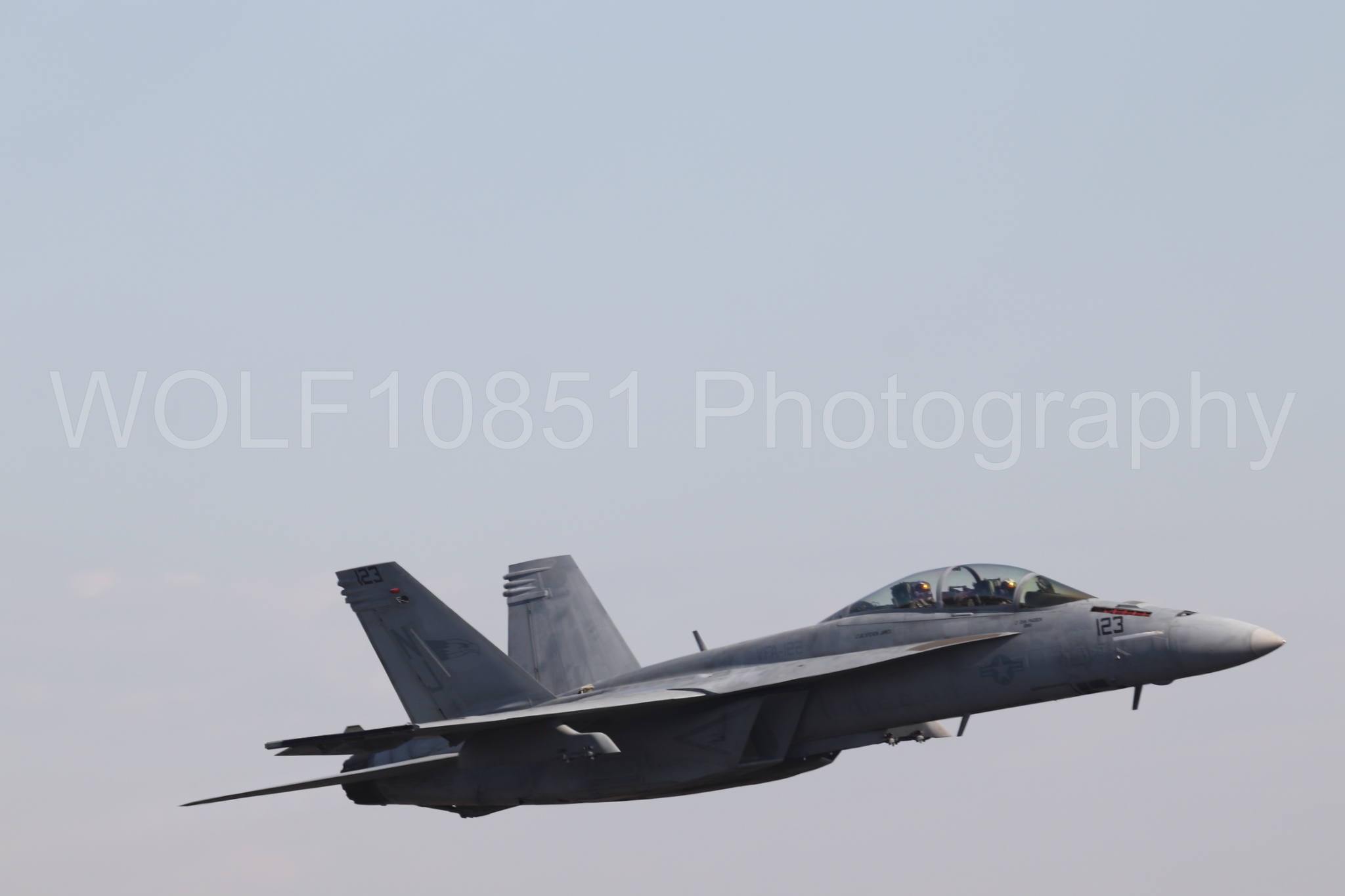 FA-18 Super Hornet | Rhino Demo Team | WOLF10851 Photography