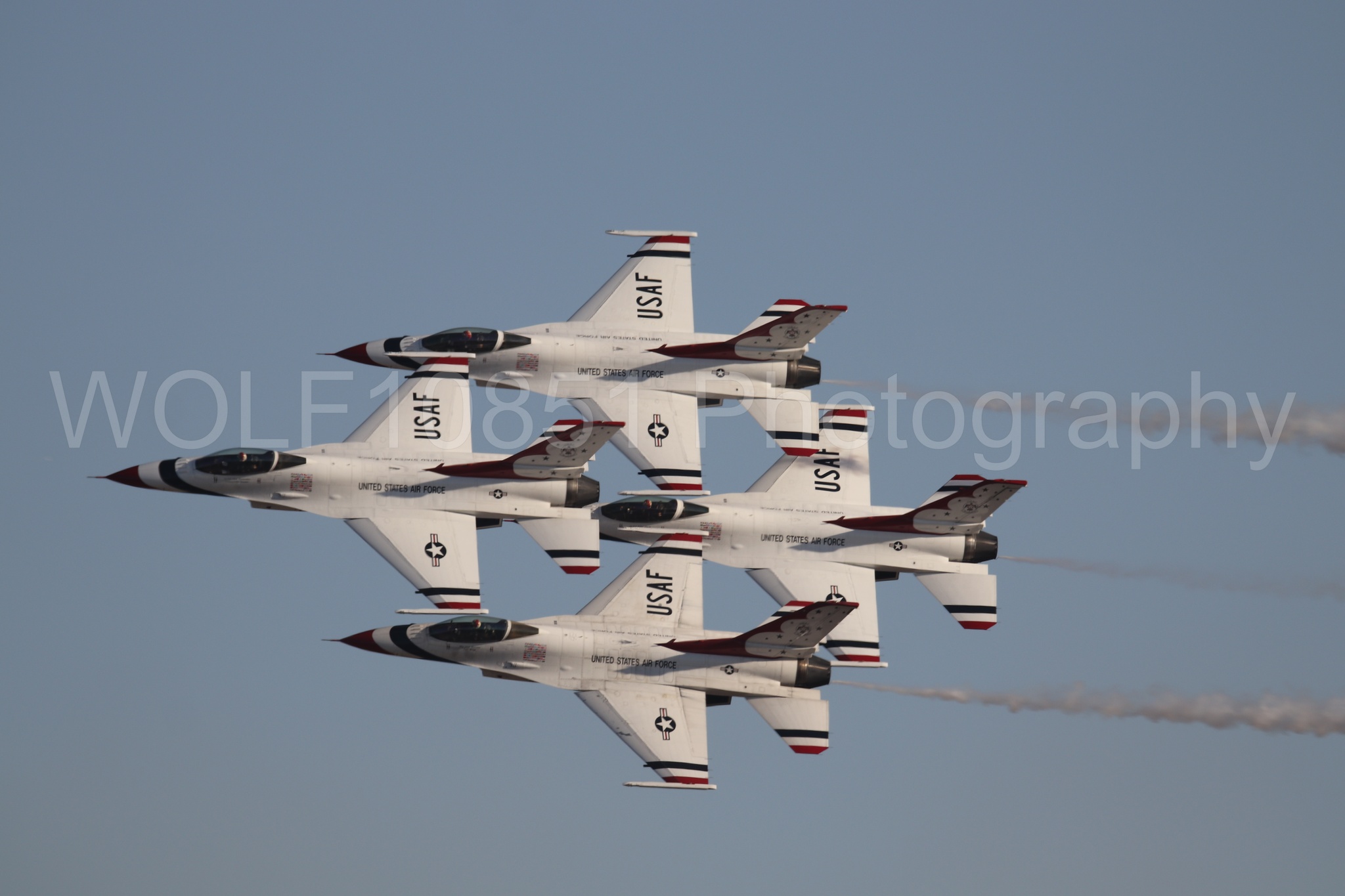 F-16 Fighting Falcon | Thunderbirds | WOLF10851 Photography