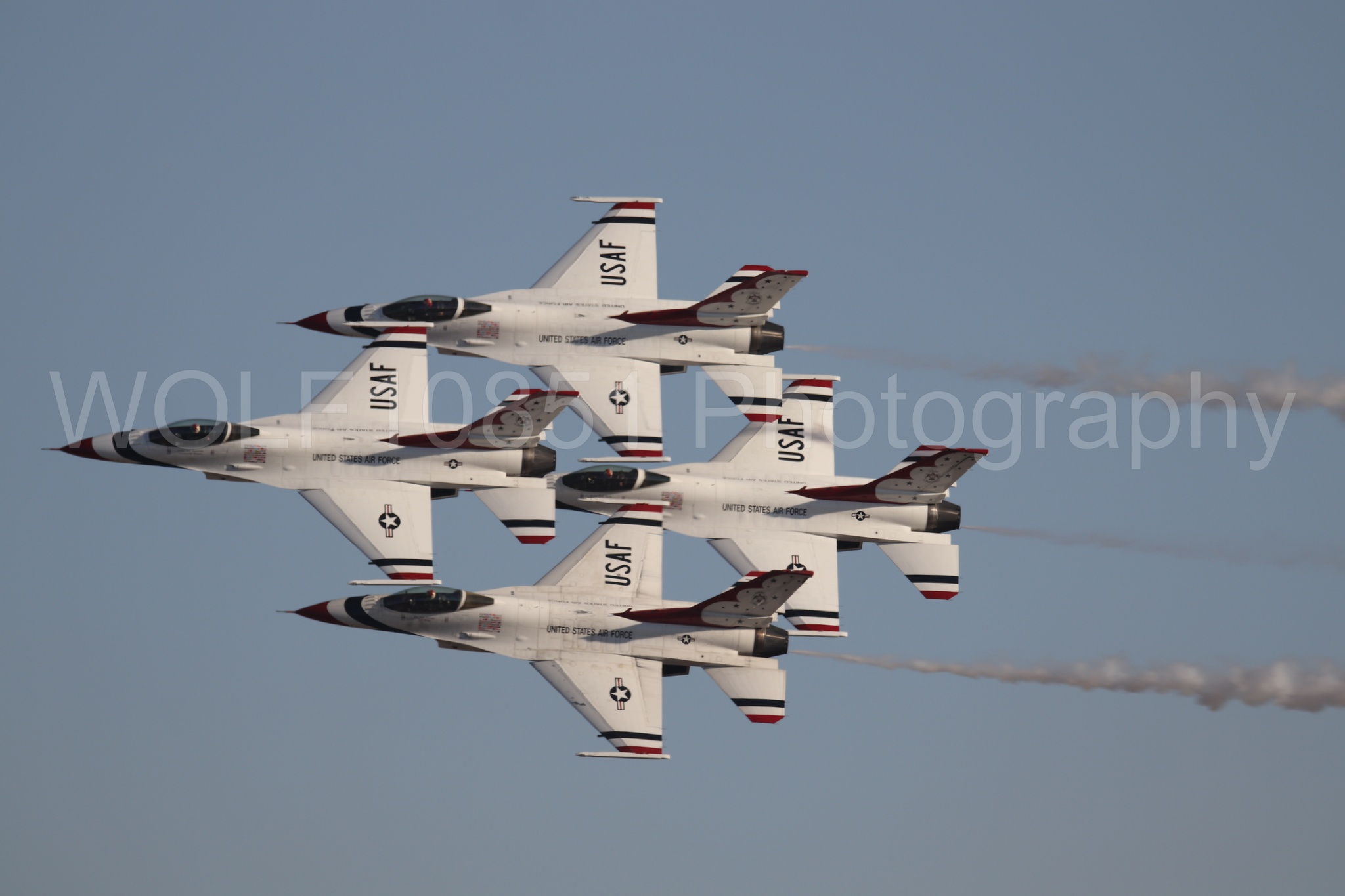 F-16 Fighting Falcon | Thunderbirds | WOLF10851 Photography