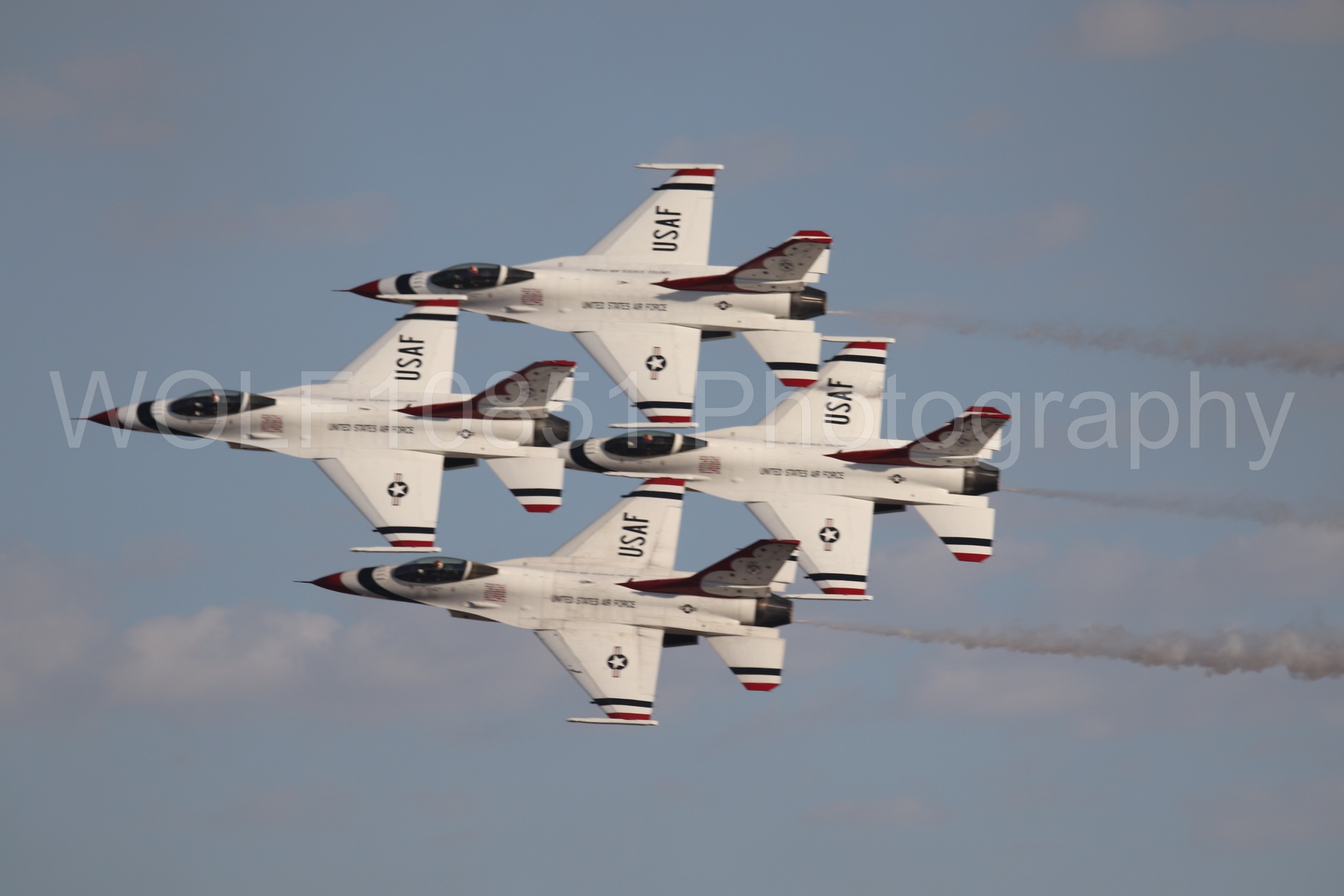 F-16 Fighting Falcon | Thunderbirds | WOLF10851 Photography