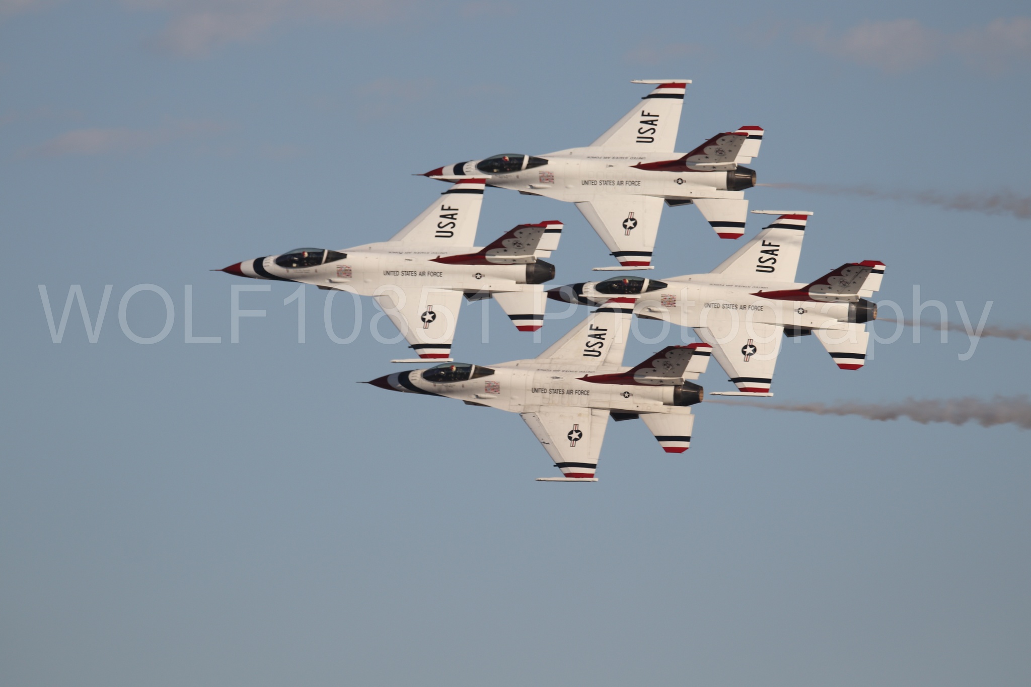 F-16 Fighting Falcon | Thunderbirds | WOLF10851 Photography