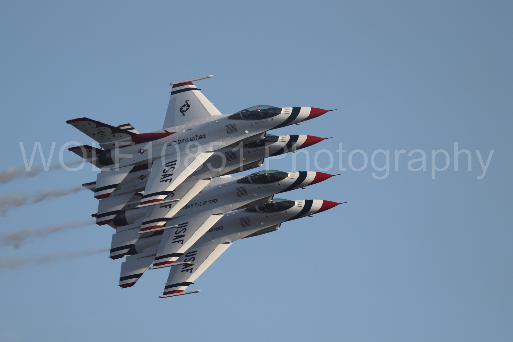 F-16 Fighting Falcon | Thunderbirds | WOLF10851 Photography