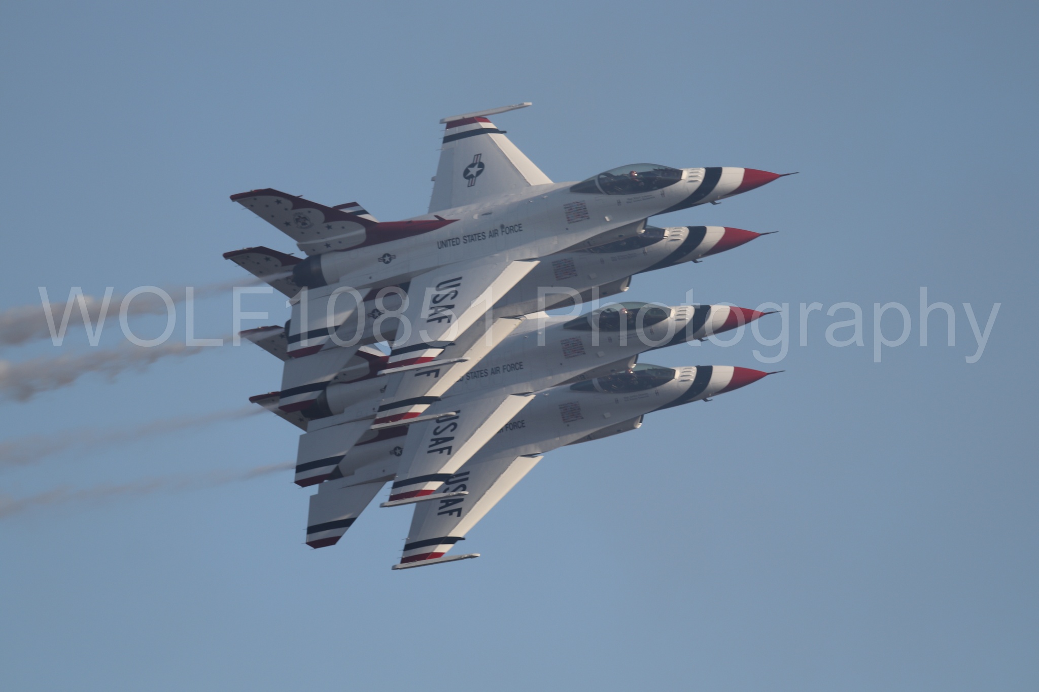 F-16 Fighting Falcon | Thunderbirds | WOLF10851 Photography