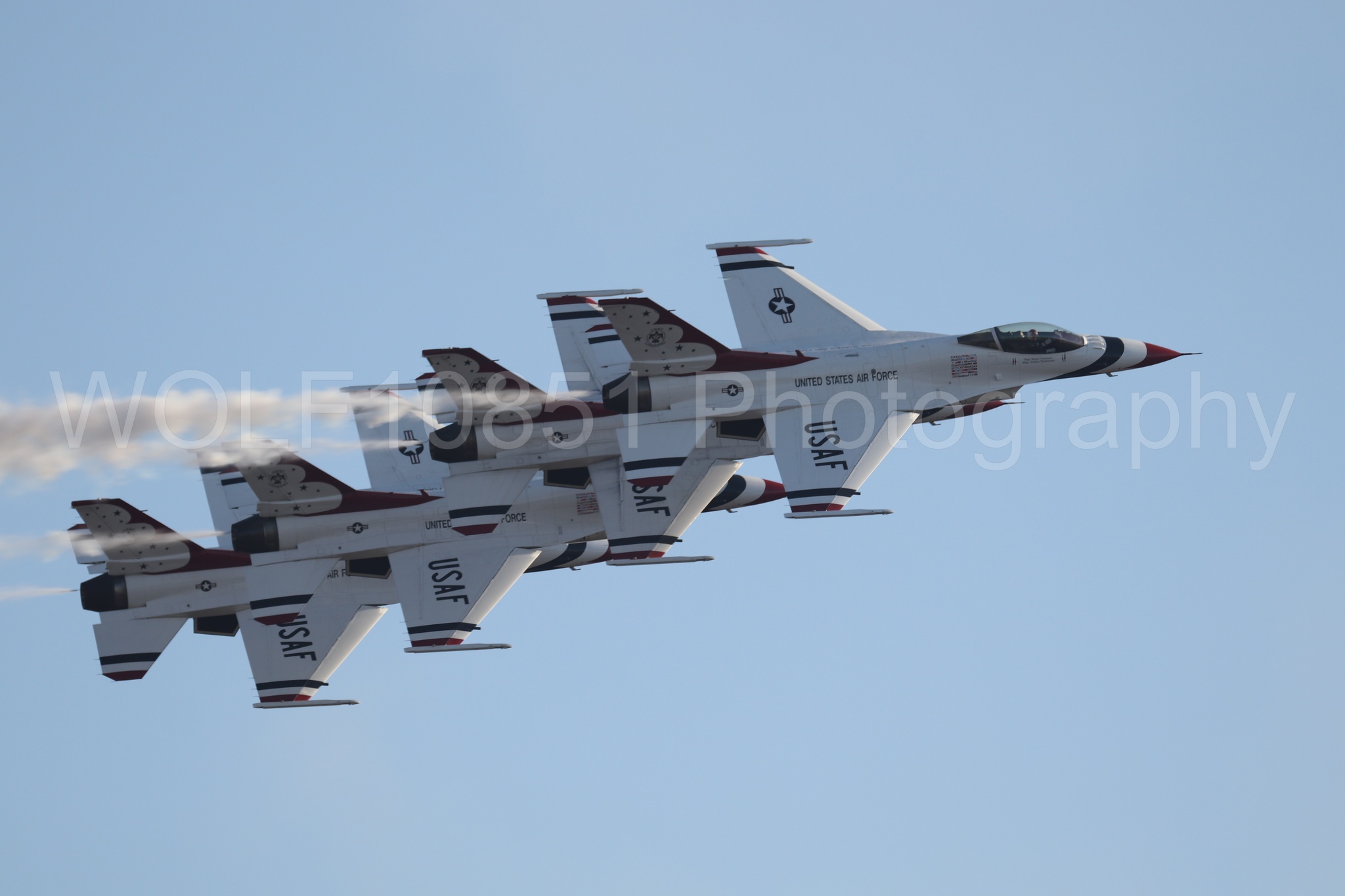 F-16 Fighting Falcon | Thunderbirds | WOLF10851 Photography