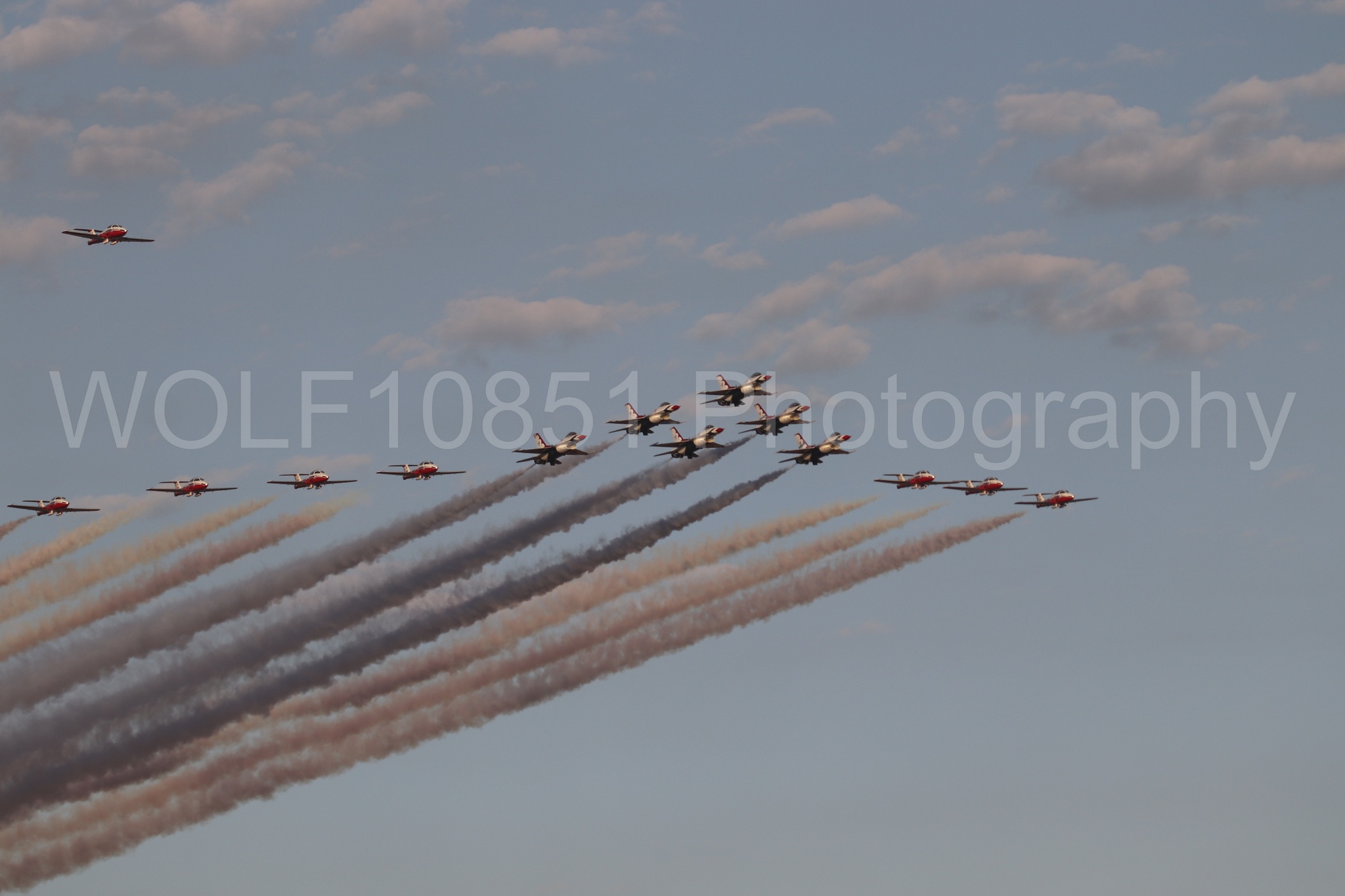 F-16 Fighting Falcon | Thunderbirds | WOLF10851 Photography