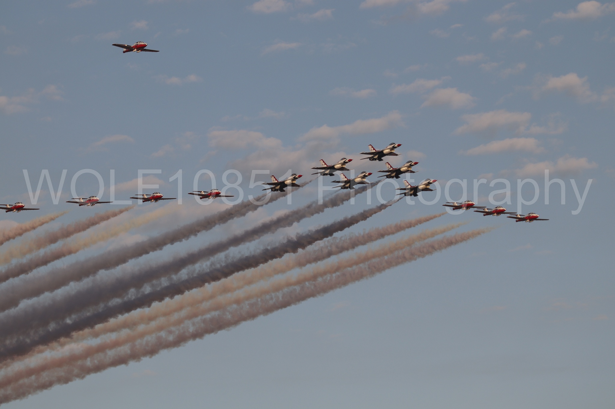 F-16 Fighting Falcon | Thunderbirds | WOLF10851 Photography