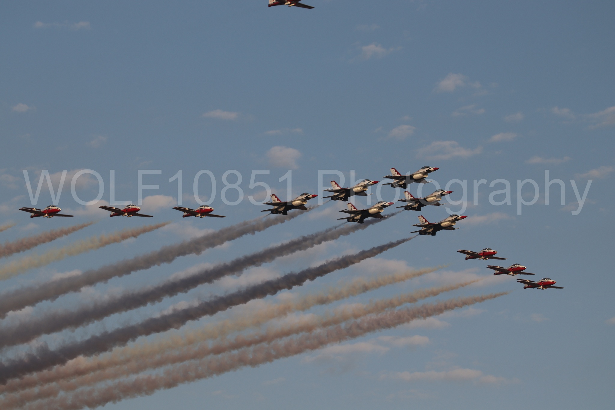 F-16 Fighting Falcon | Thunderbirds | WOLF10851 Photography