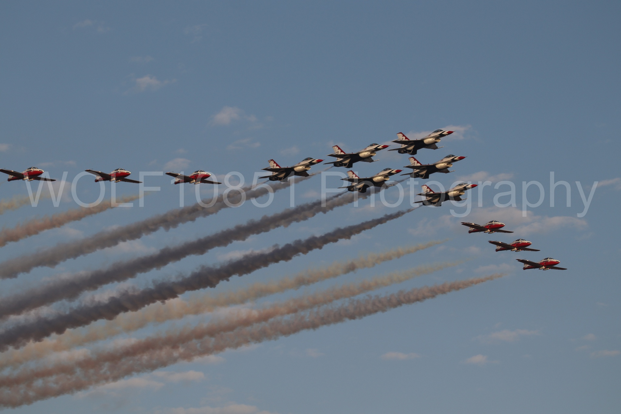 F-16 Fighting Falcon | Thunderbirds | WOLF10851 Photography