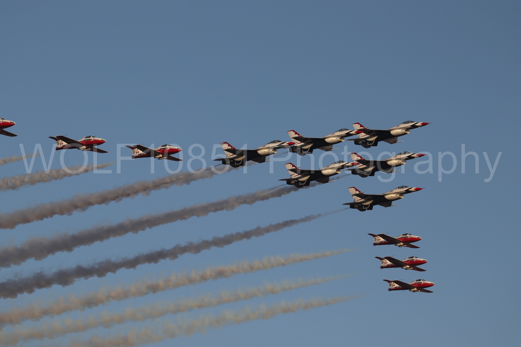 F-16 Fighting Falcon | Thunderbirds | WOLF10851 Photography
