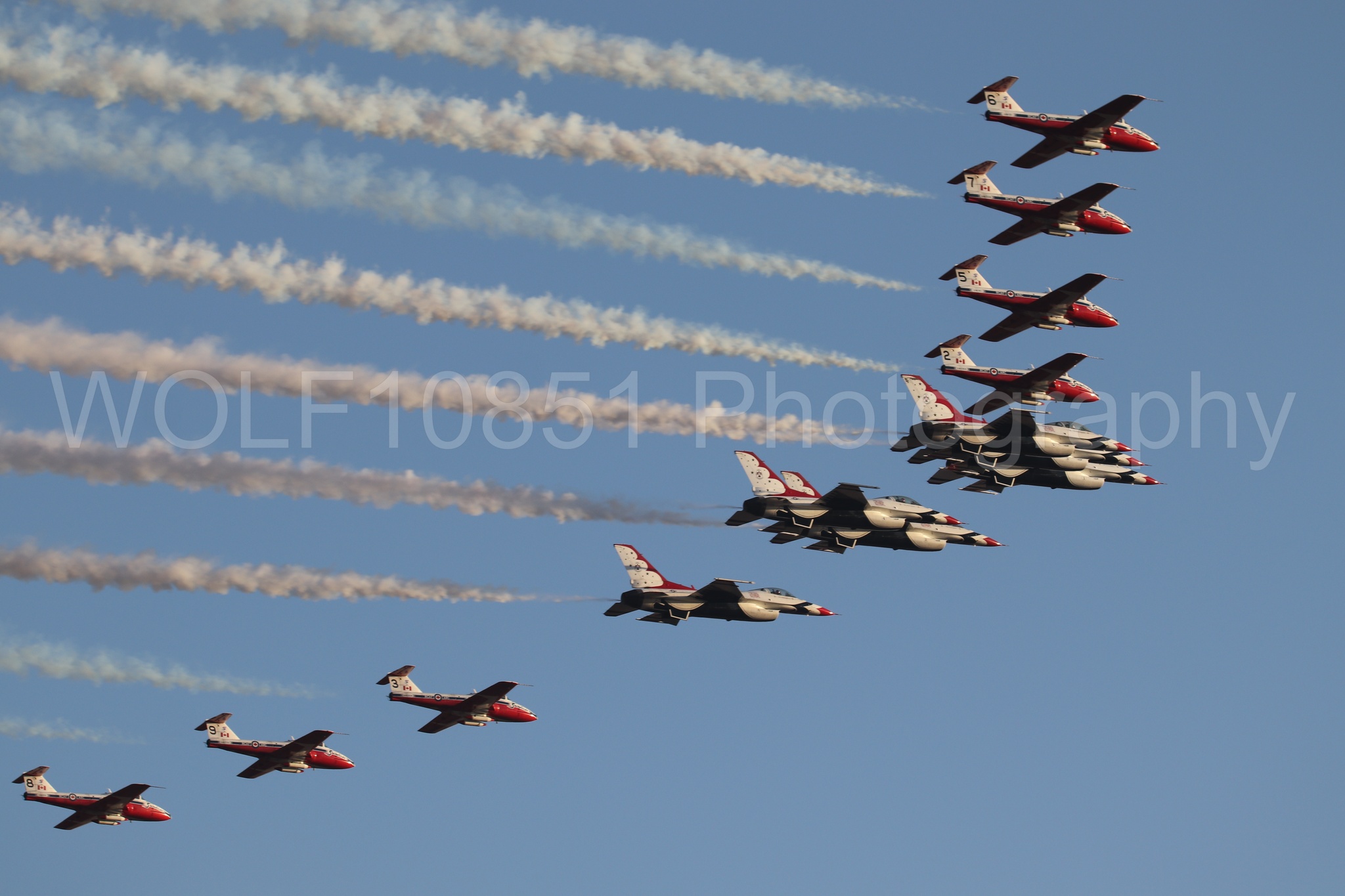 F-16 Fighting Falcon | Thunderbirds | WOLF10851 Photography
