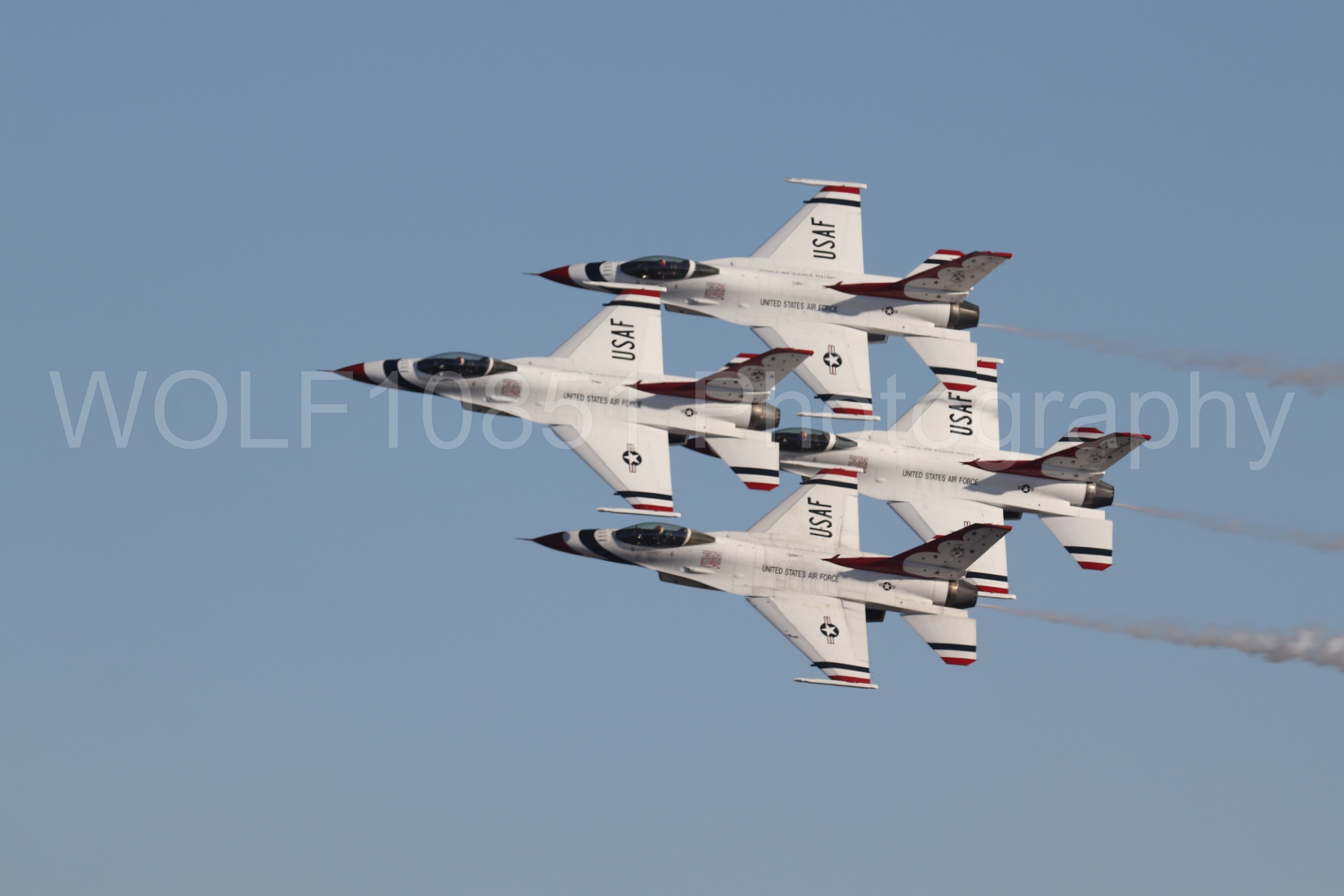 F-16 Fighting Falcon | Thunderbirds | WOLF10851 Photography