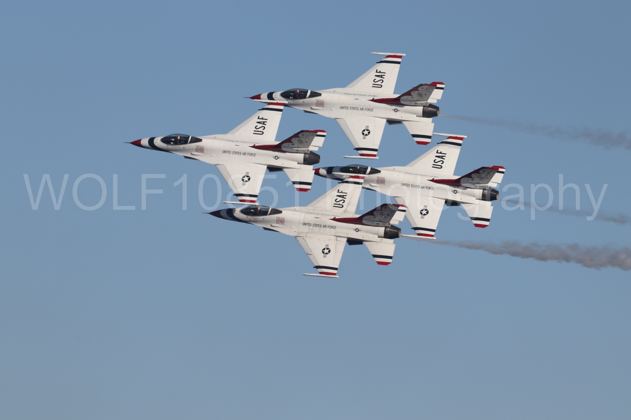 F-16 Fighting Falcon | Thunderbirds | WOLF10851 Photography