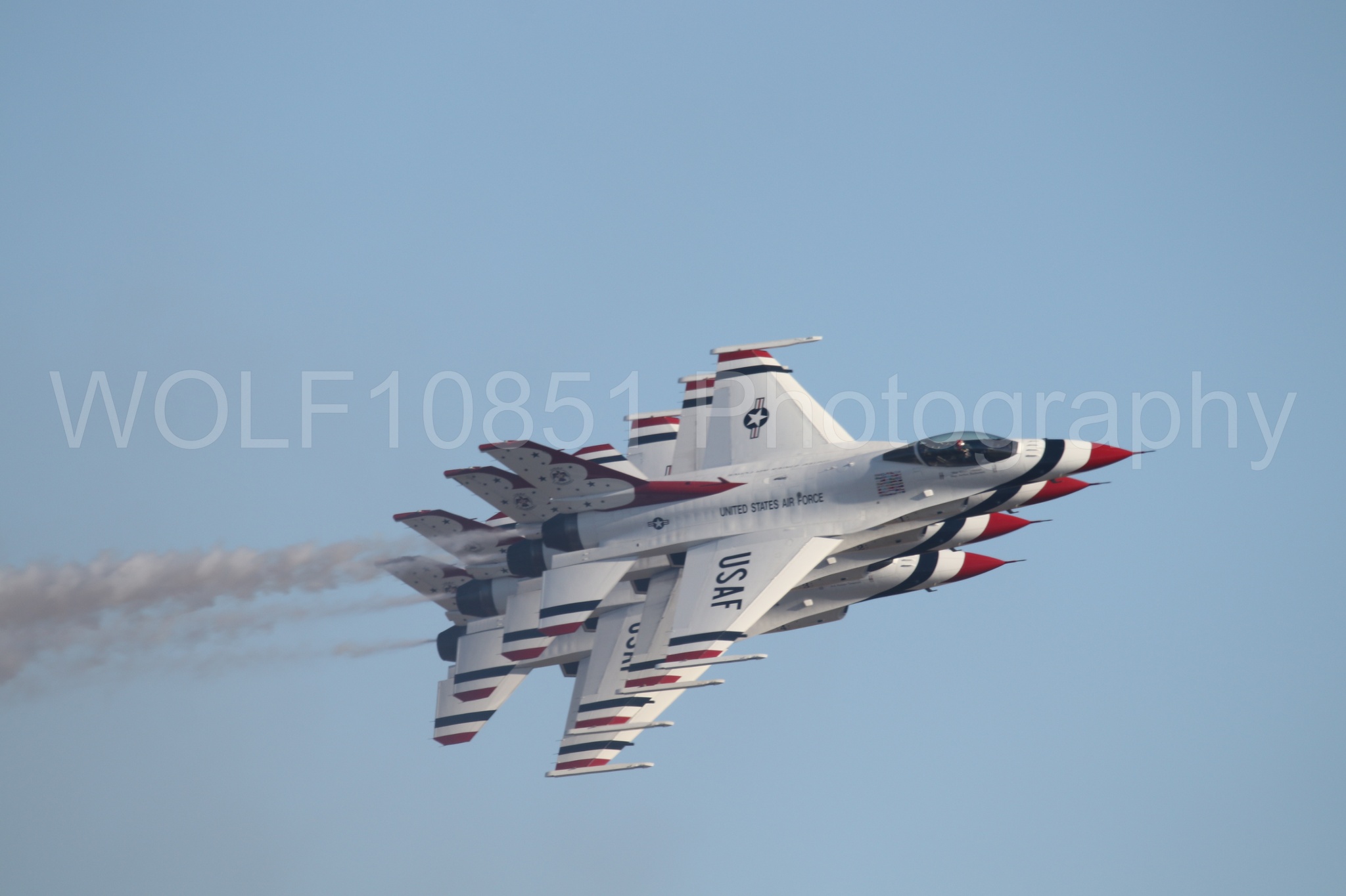 F-16 Fighting Falcon | Thunderbirds | WOLF10851 Photography