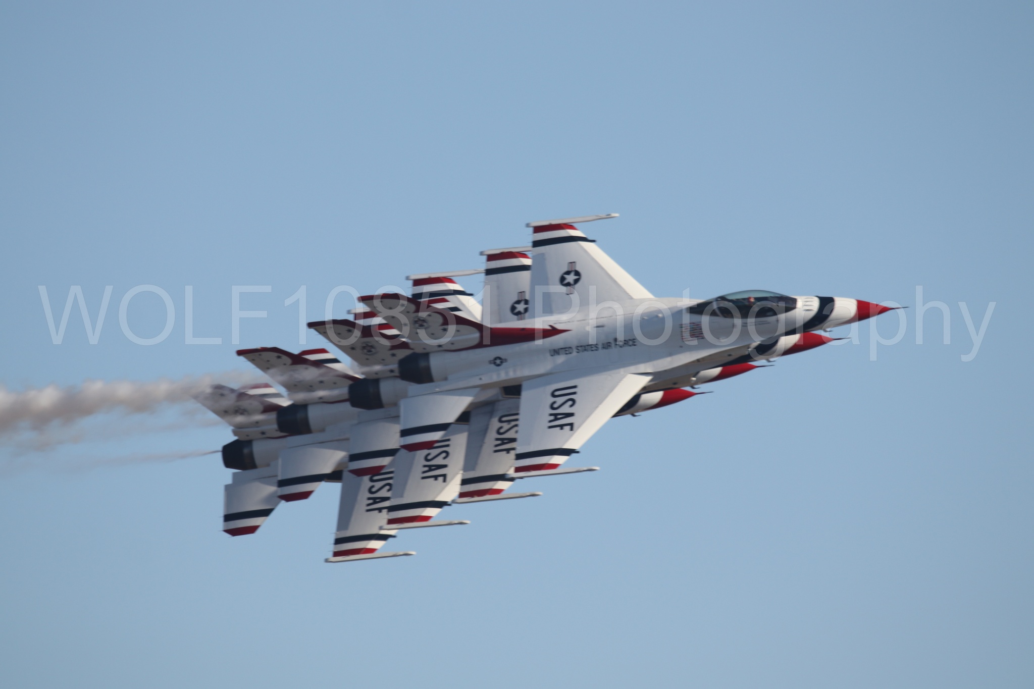 F-16 Fighting Falcon | Thunderbirds | WOLF10851 Photography