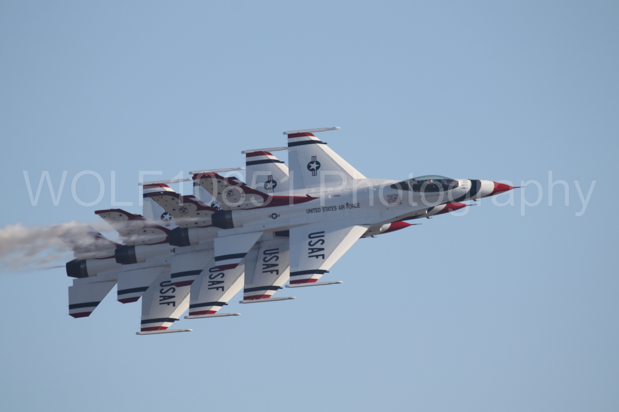 F-16 Fighting Falcon | Thunderbirds | WOLF10851 Photography