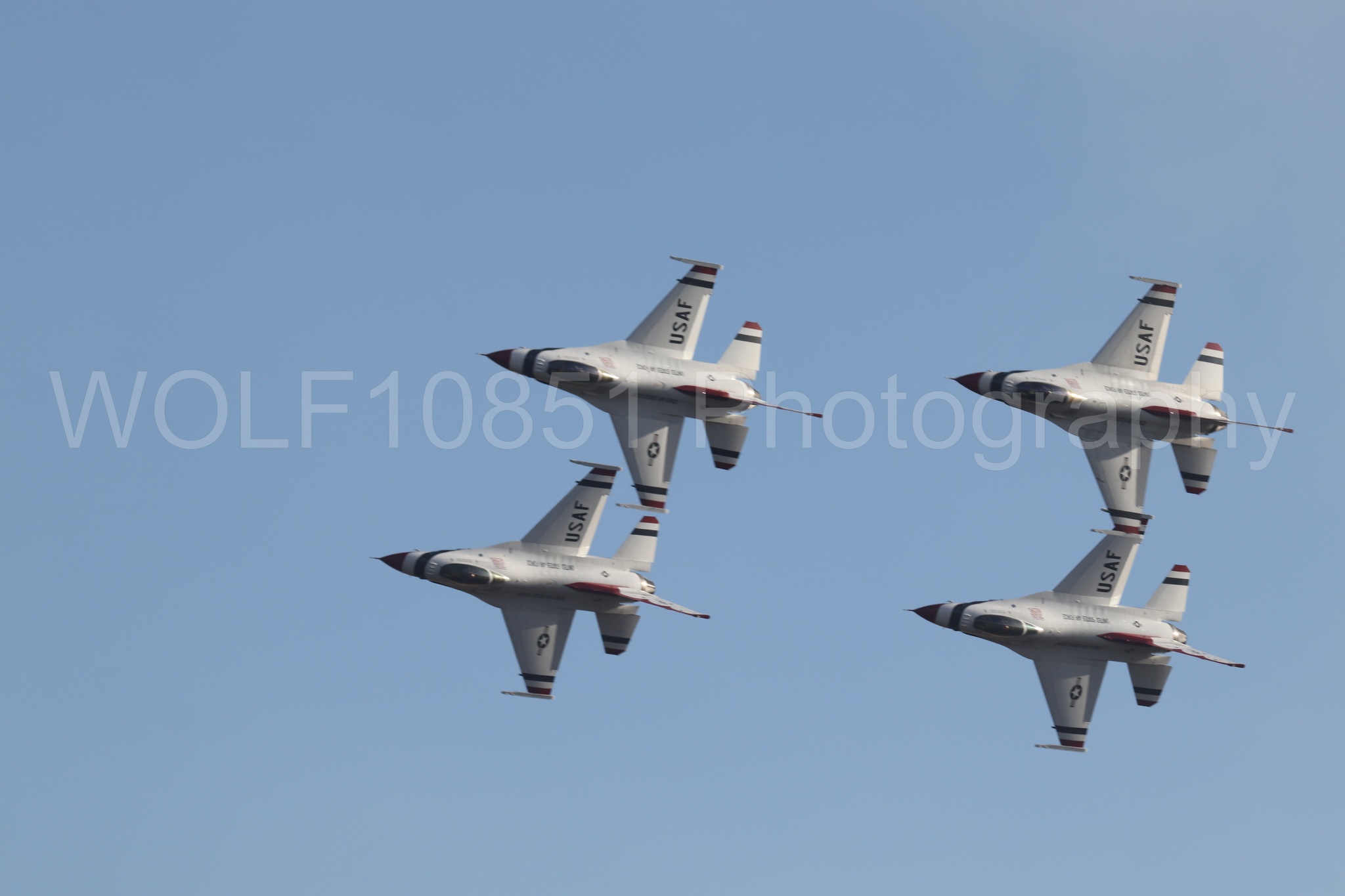 F-16 Fighting Falcon | Thunderbirds | WOLF10851 Photography