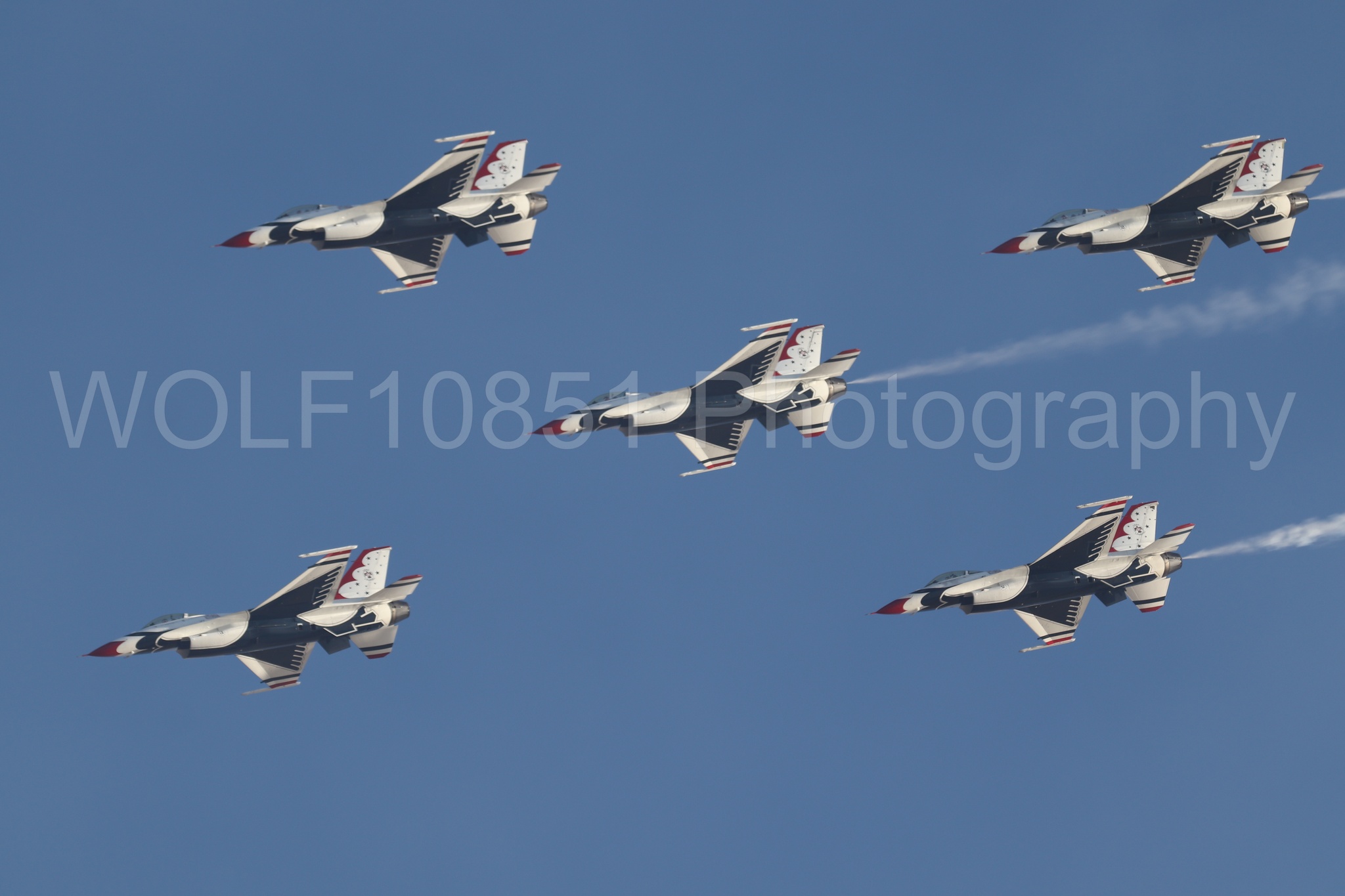 F-16 Fighting Falcon | Thunderbirds | WOLF10851 Photography