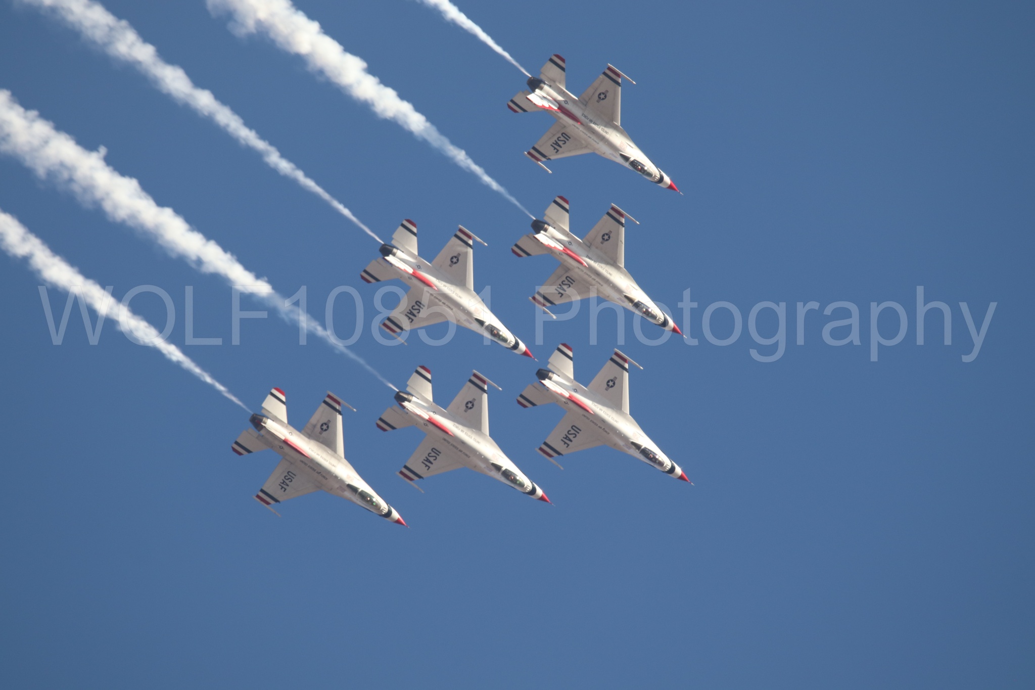 F-16 Fighting Falcon | Thunderbirds | WOLF10851 Photography