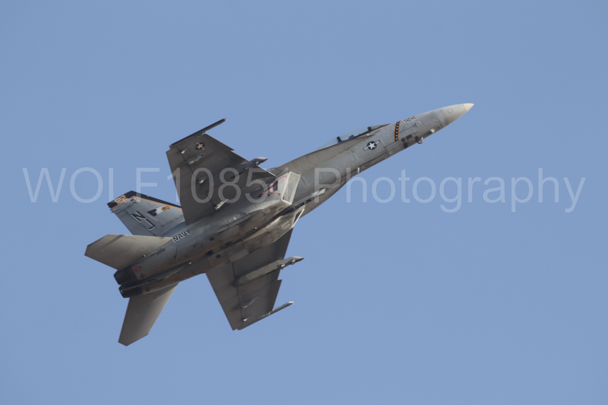 FA-18 Super Hornet | Rhino Demo Team | WOLF10851 Photography