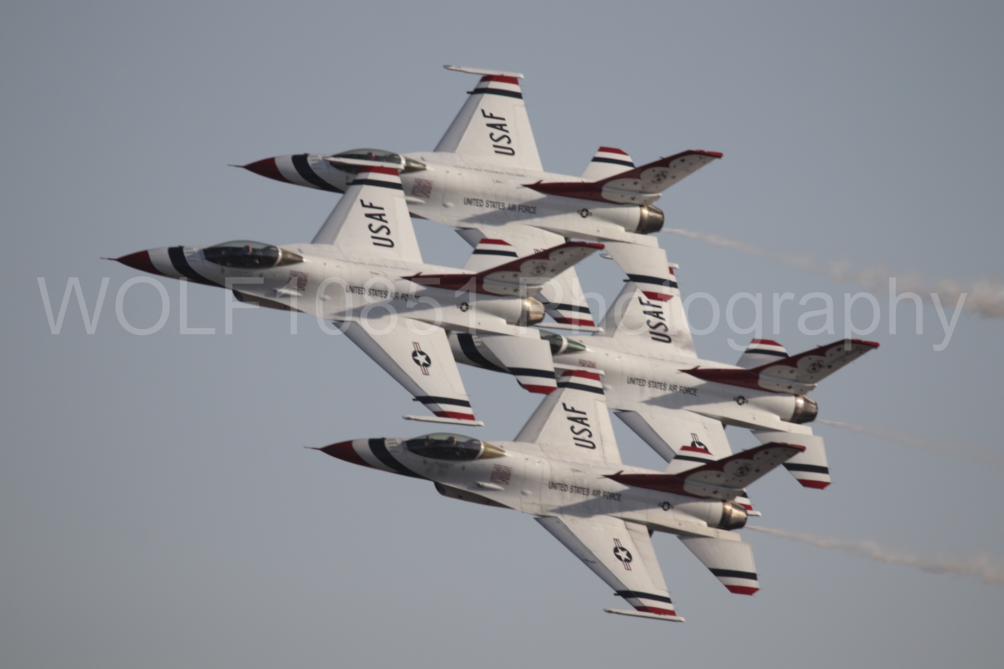 F-16 Fighting Falcon | Thunderbirds | WOLF10851 Photography